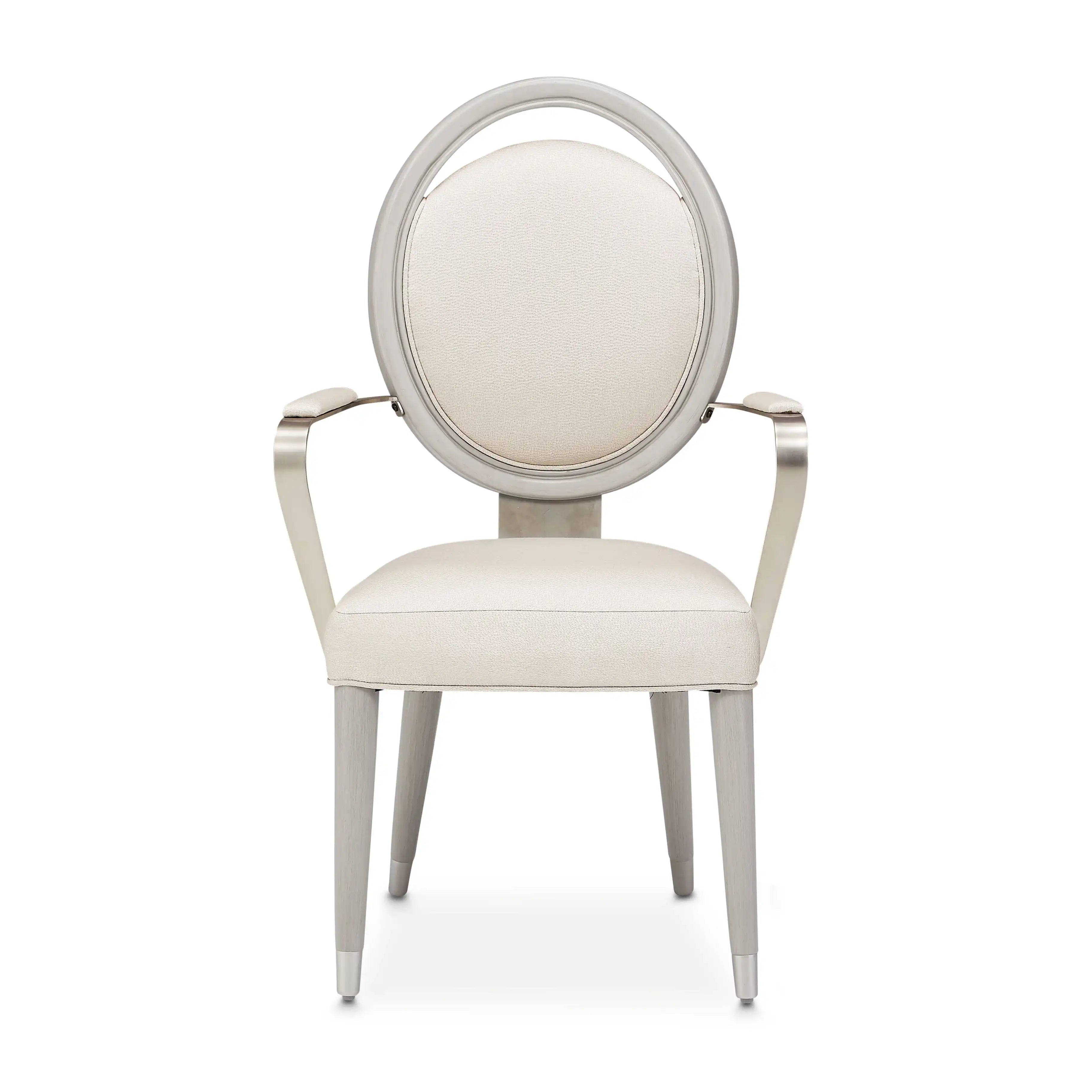 Eclipse - Arm Chair (Set of 2) - Moonlight Gray - Best Buy Furniture