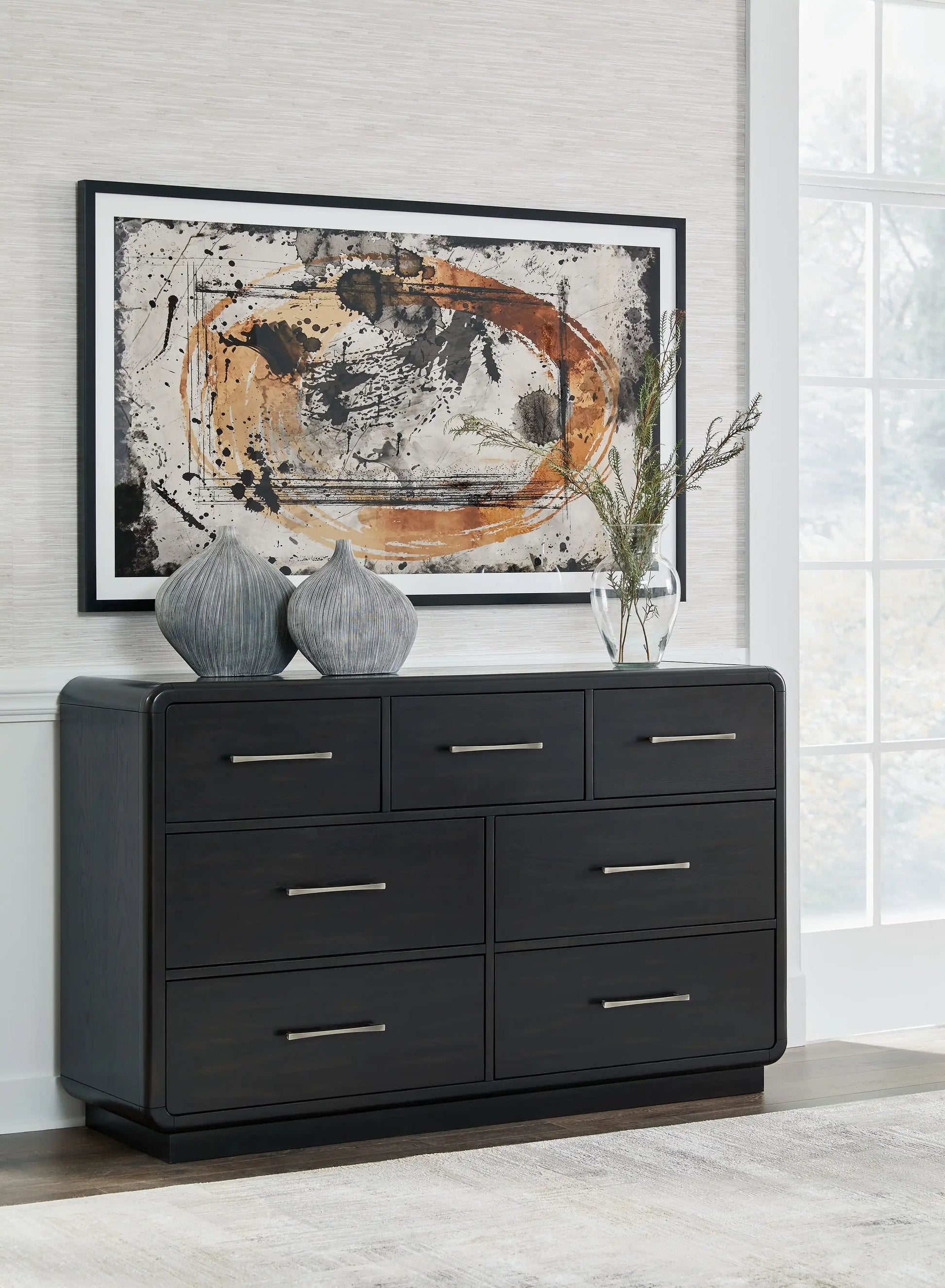 Rowanbeck - Dresser - Black - Best Buy Furniture