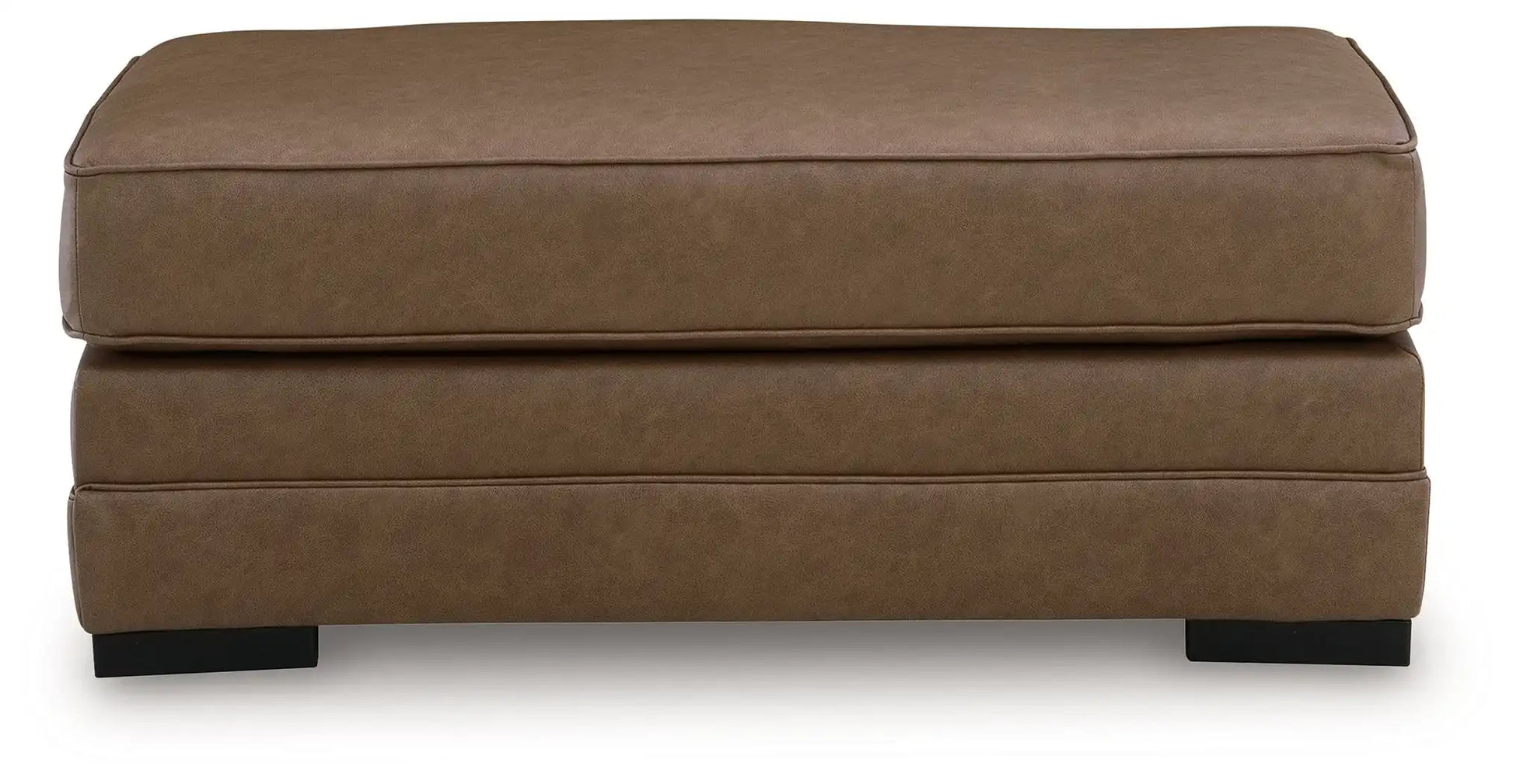 VillaCourt - Ottoman - Caramel - Best Buy Furniture
