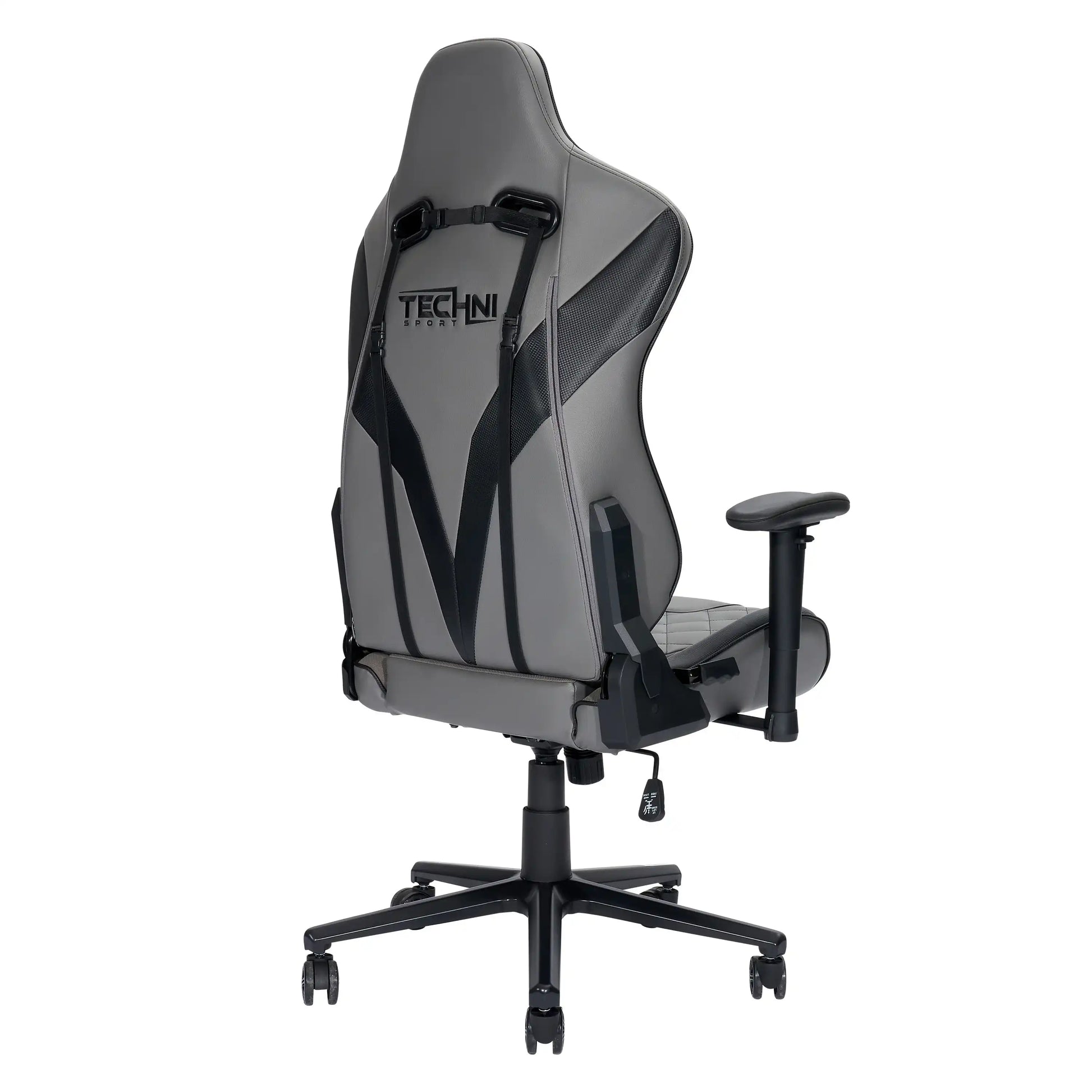 Techni Sport XL Ergonomic Gaming Chair , Grey - Best Buy Furniture