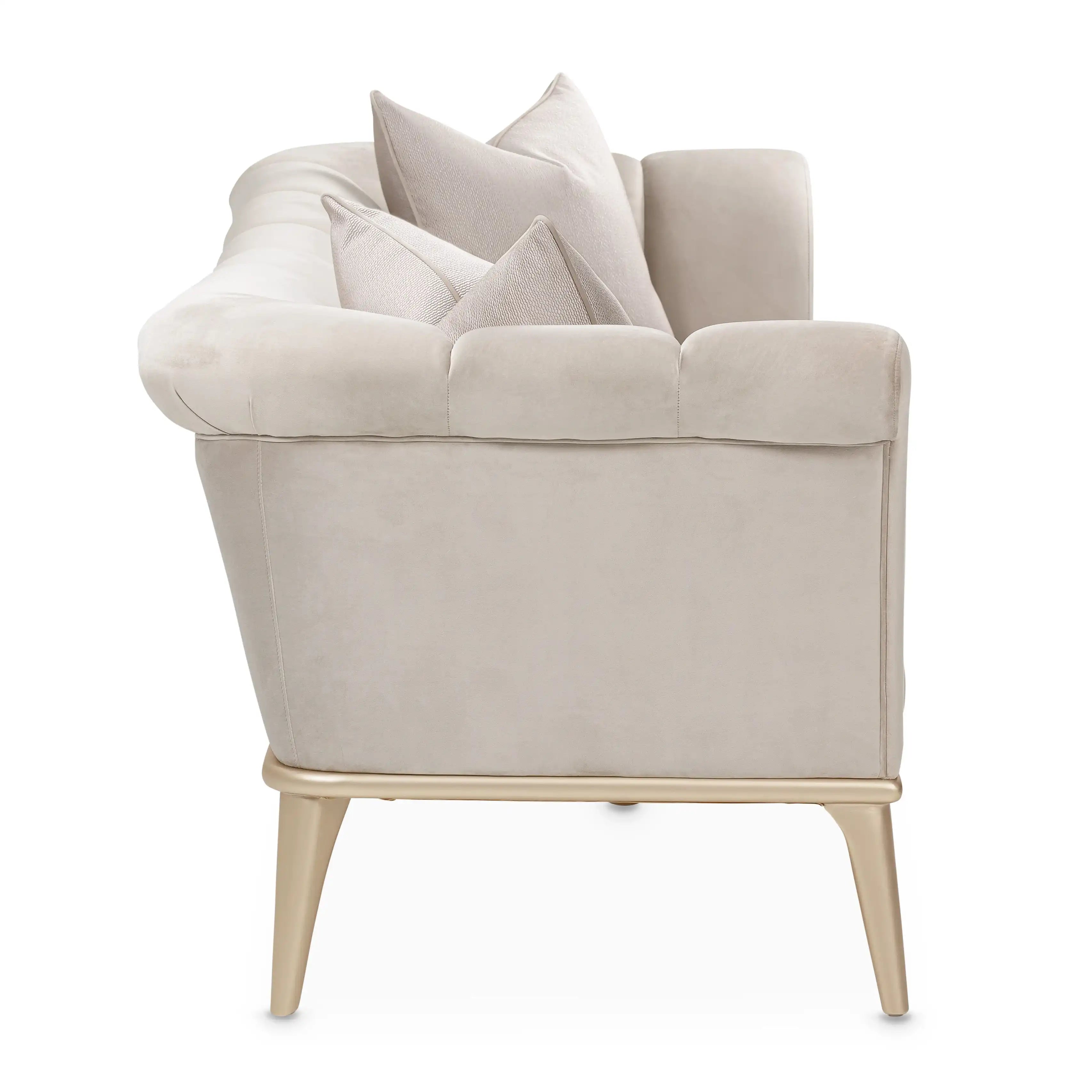 Yvette - Sofa - Porcini/Medium Champagne - Best Buy Furniture