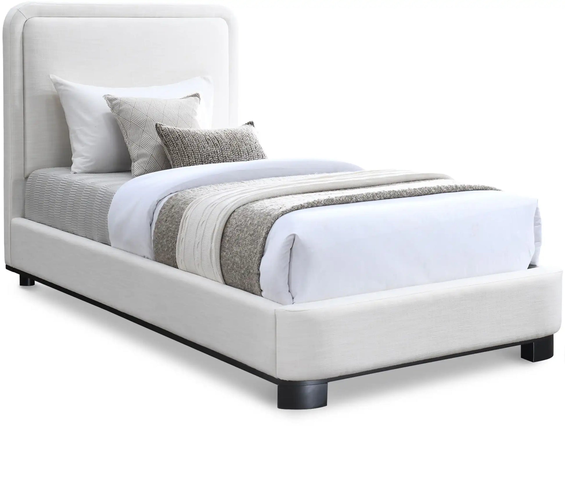 Nolita - Bed With Black Base - Best Buy Furniture
