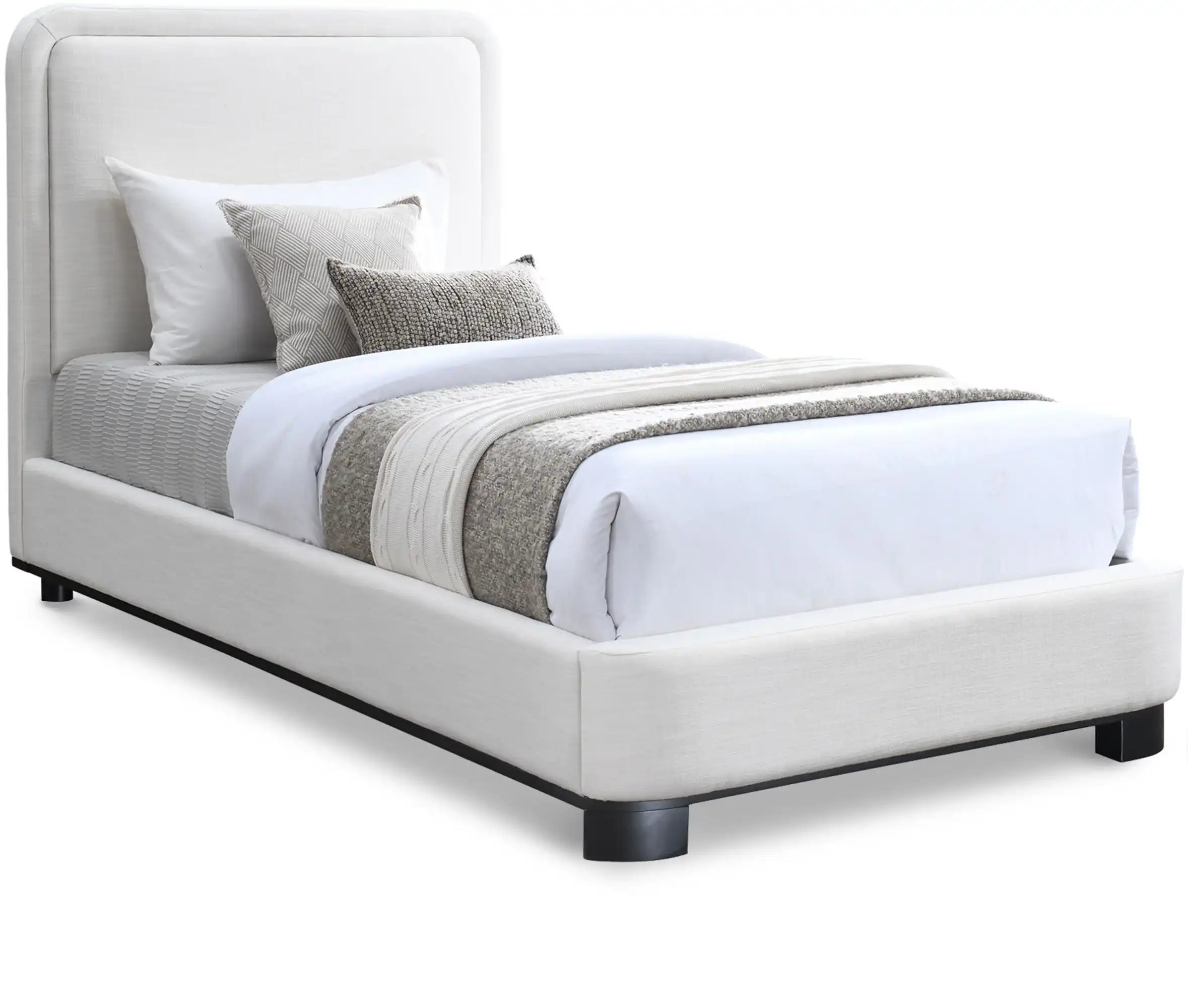 Nolita - Bed With Black Base - Best Buy Furniture