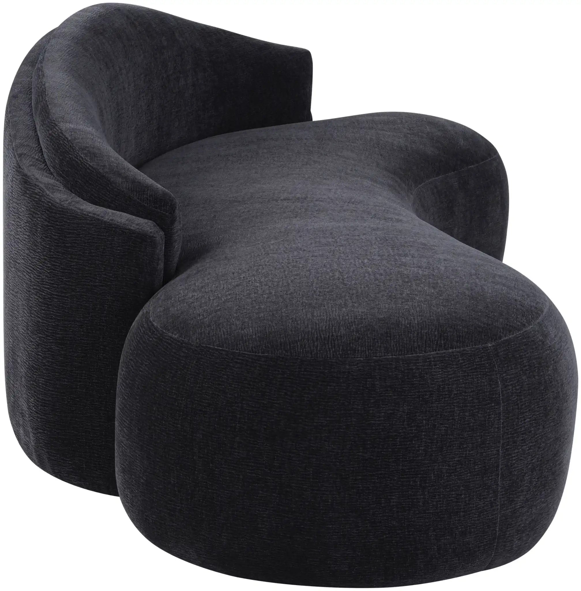 Caspian - Chenille Fabric Upholstered Sofa