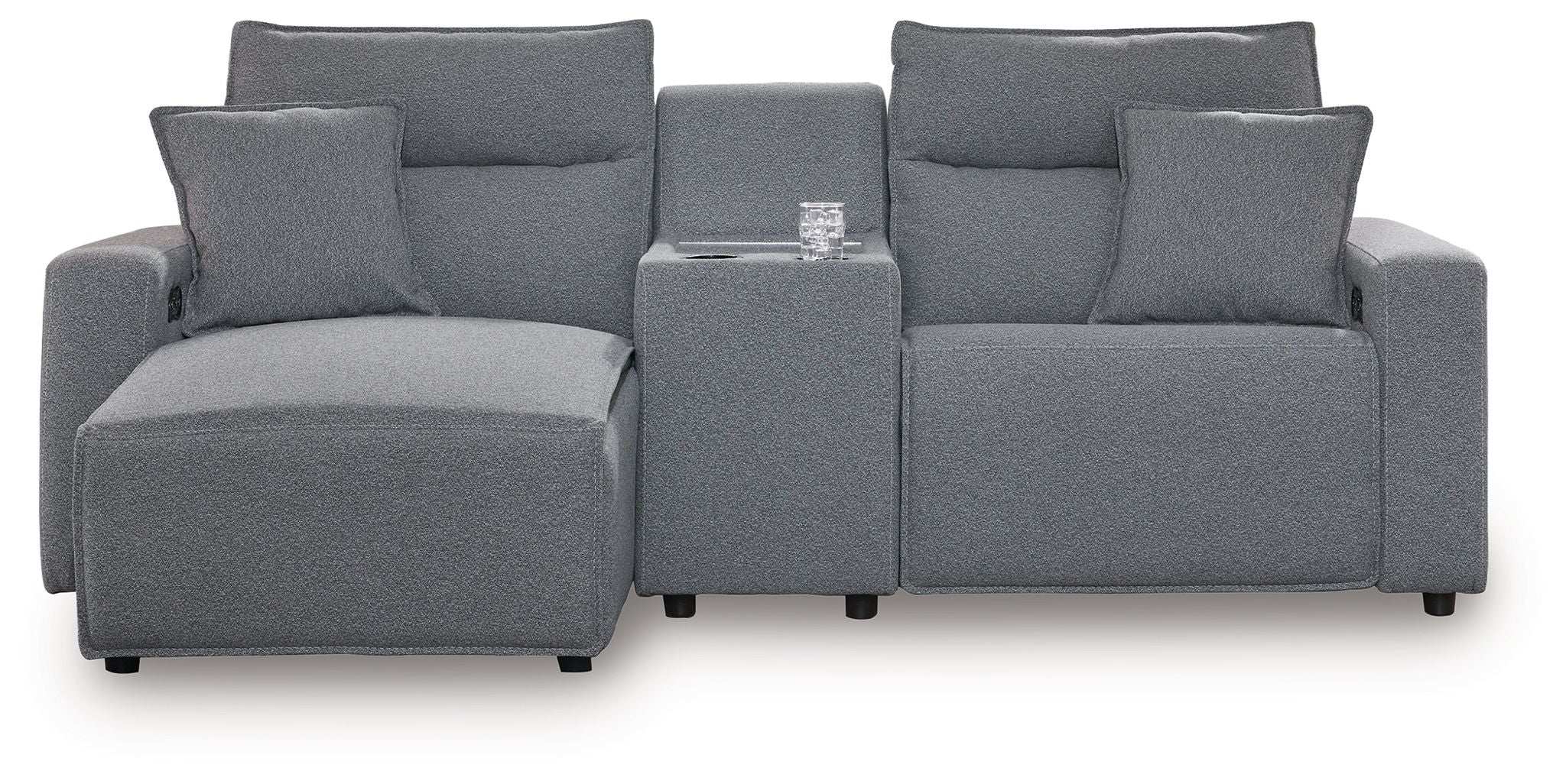 ModMax II - Salt And Pepper - Reclining Sectional - Best Buy Furniture