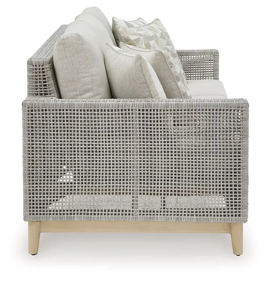 Seton Creek - 4 Pc. - Lounge Set - Gray
