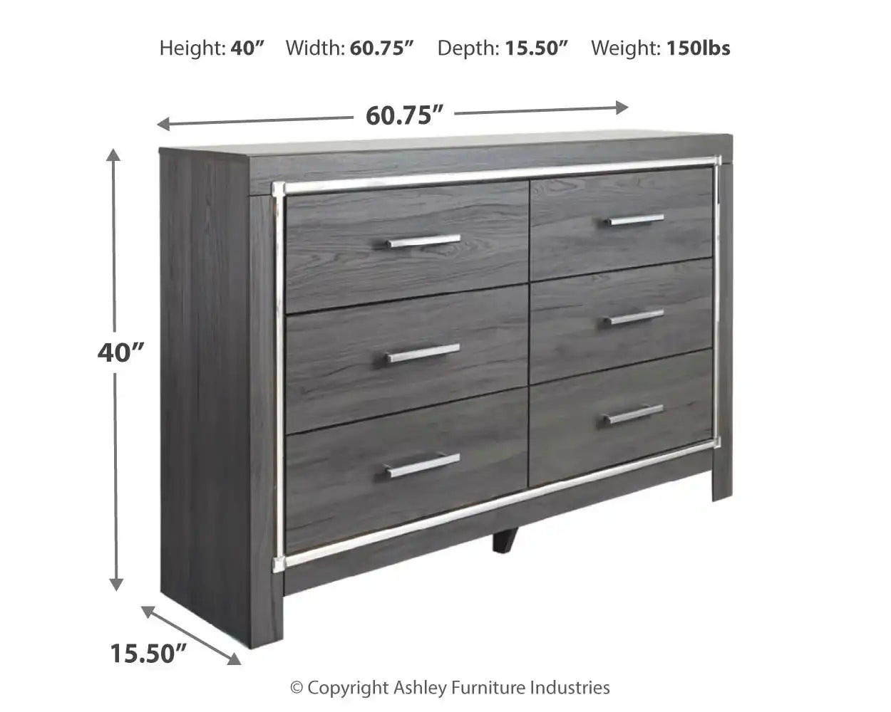 Lodanna - Dresser, Mirror - Best Buy Furniture
