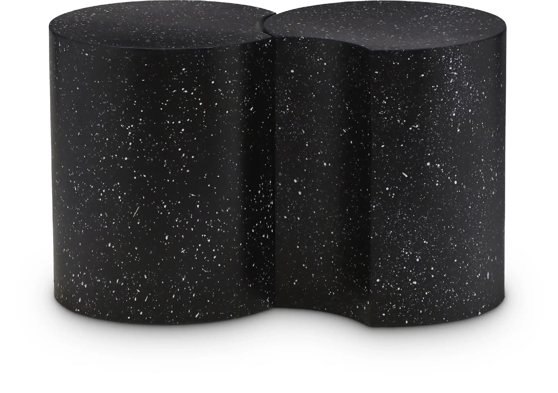 Dimple - 2 Piece Modular End Table - Terazzo Finish - Best Buy Furniture