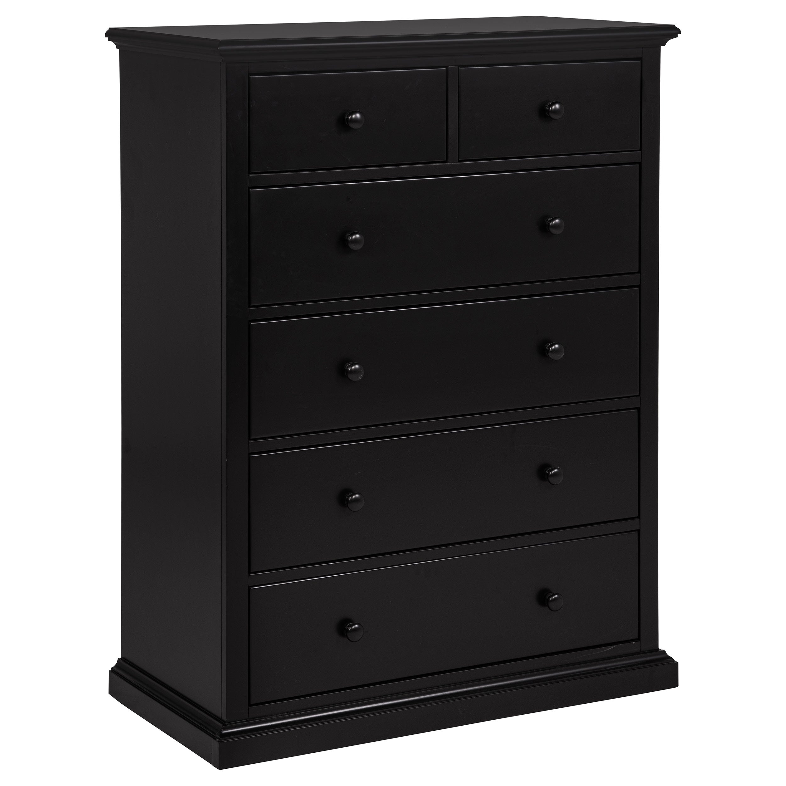 Sumerlin 6-drawer Bedroom Chest of Drawers Black-