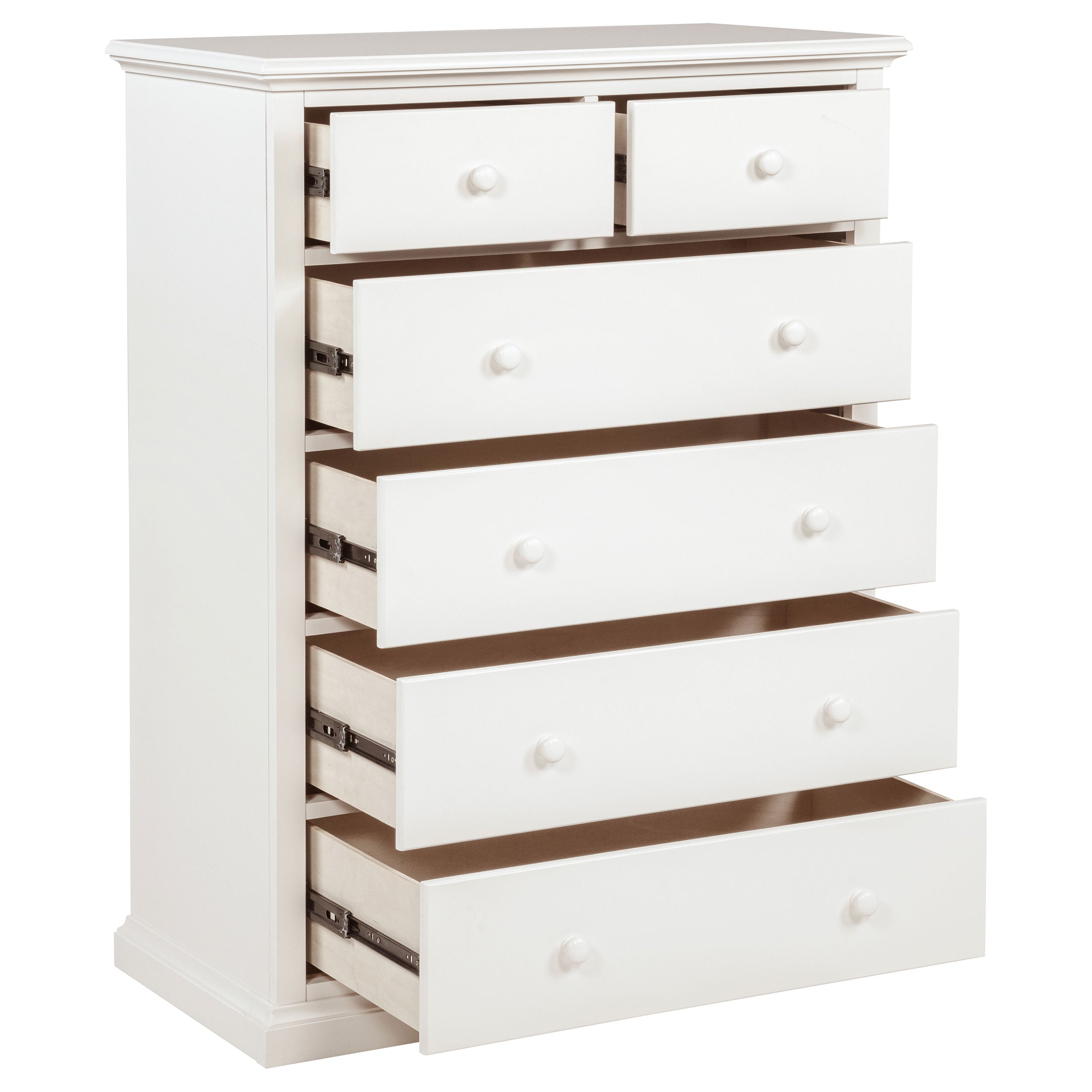 Sumerlin 6-drawer Bedroom Chest of Drawers White-