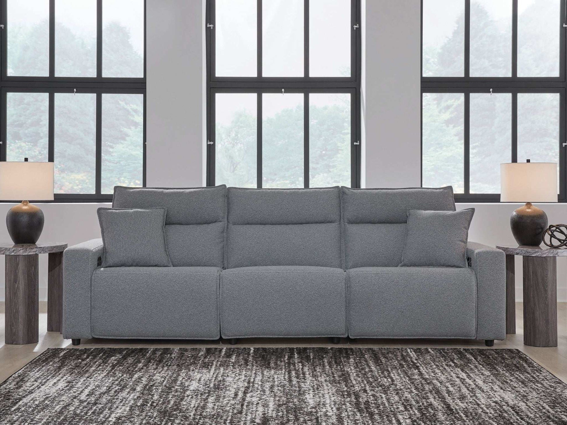 ModMax II - Salt And Pepper - Reclining Sectional - Best Buy Furniture