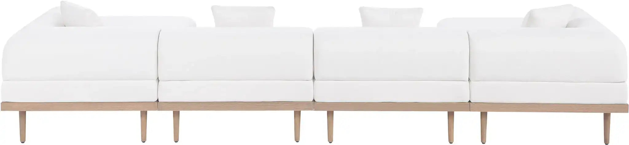 Laguna - 6 Piece 142" Outdoor Patio Modular Sectional
