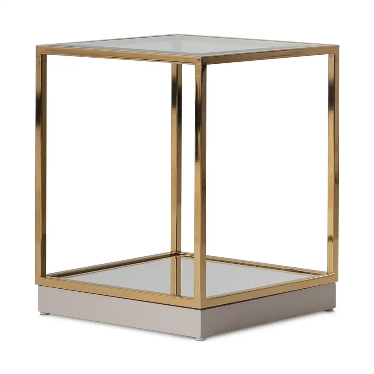 Savannah Breeze - End Table - Bright Gold - Best Buy Furniture
