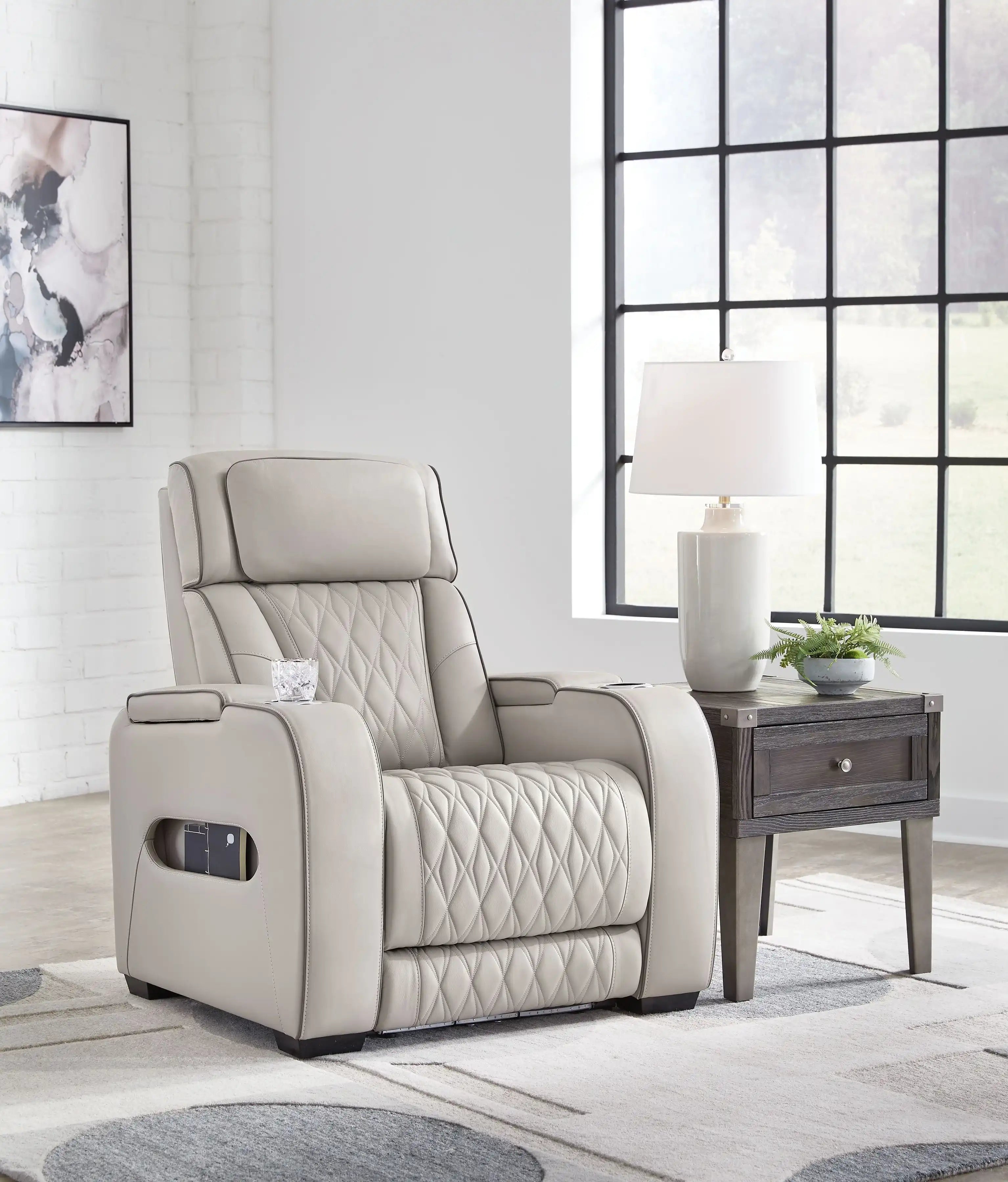 Boyington - Power Recliner/Adj Headrest - Best Buy Furniture