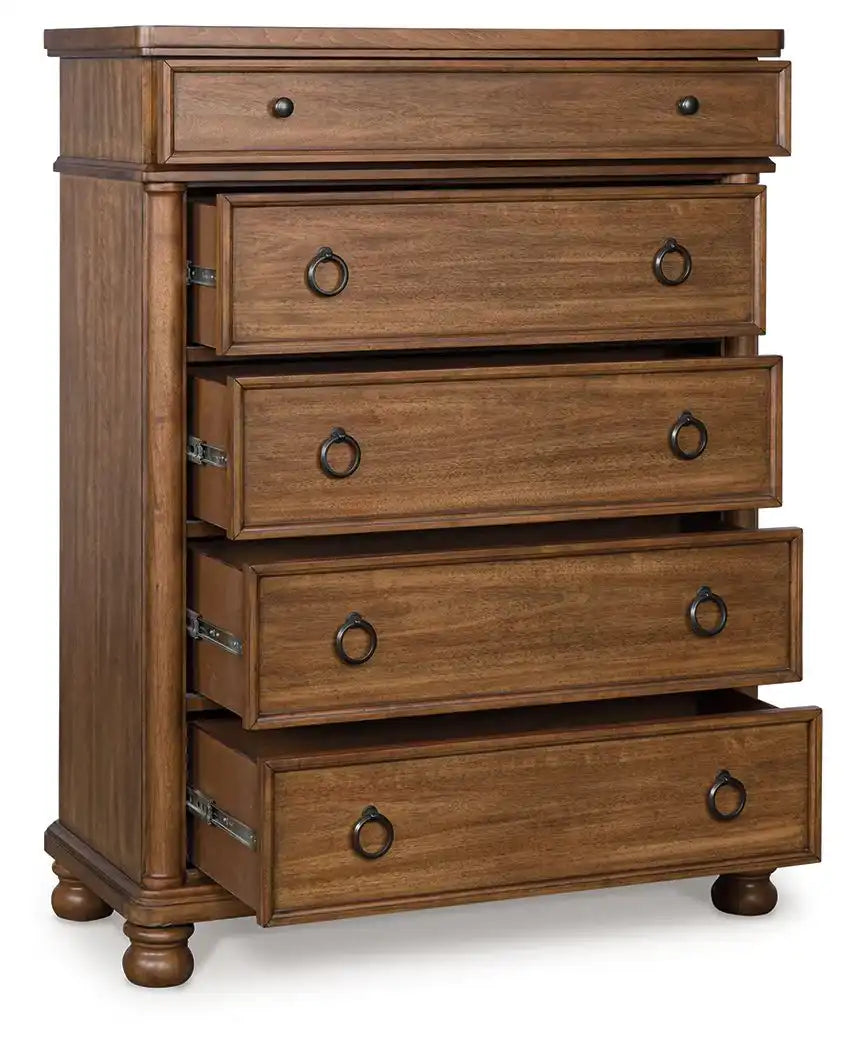 Rowlenstown - Five Drawer Chest - Best Buy Furniture