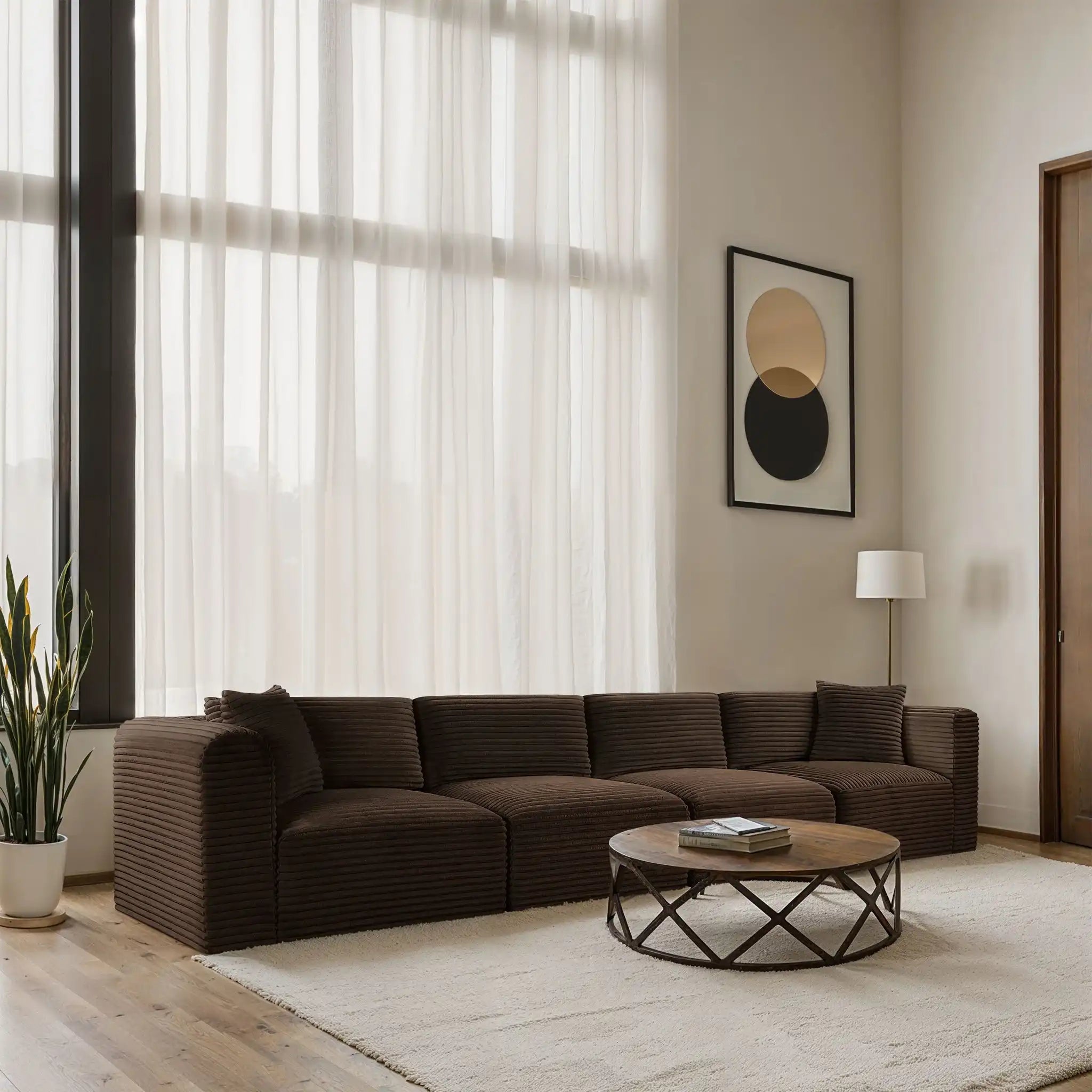Shaggy - 4 Seat Modular Sofa