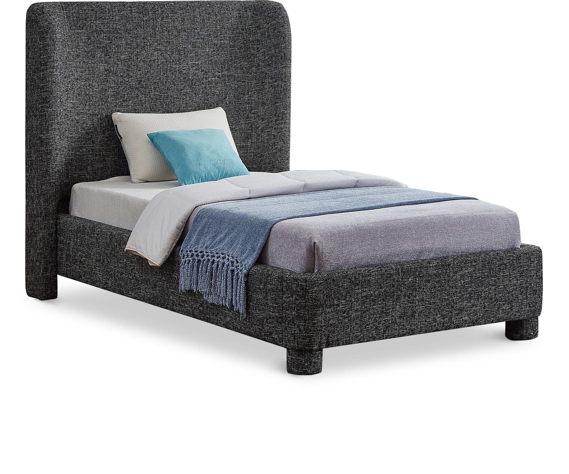 Penny - Polyester Fabric Bed - Best Buy Furniture