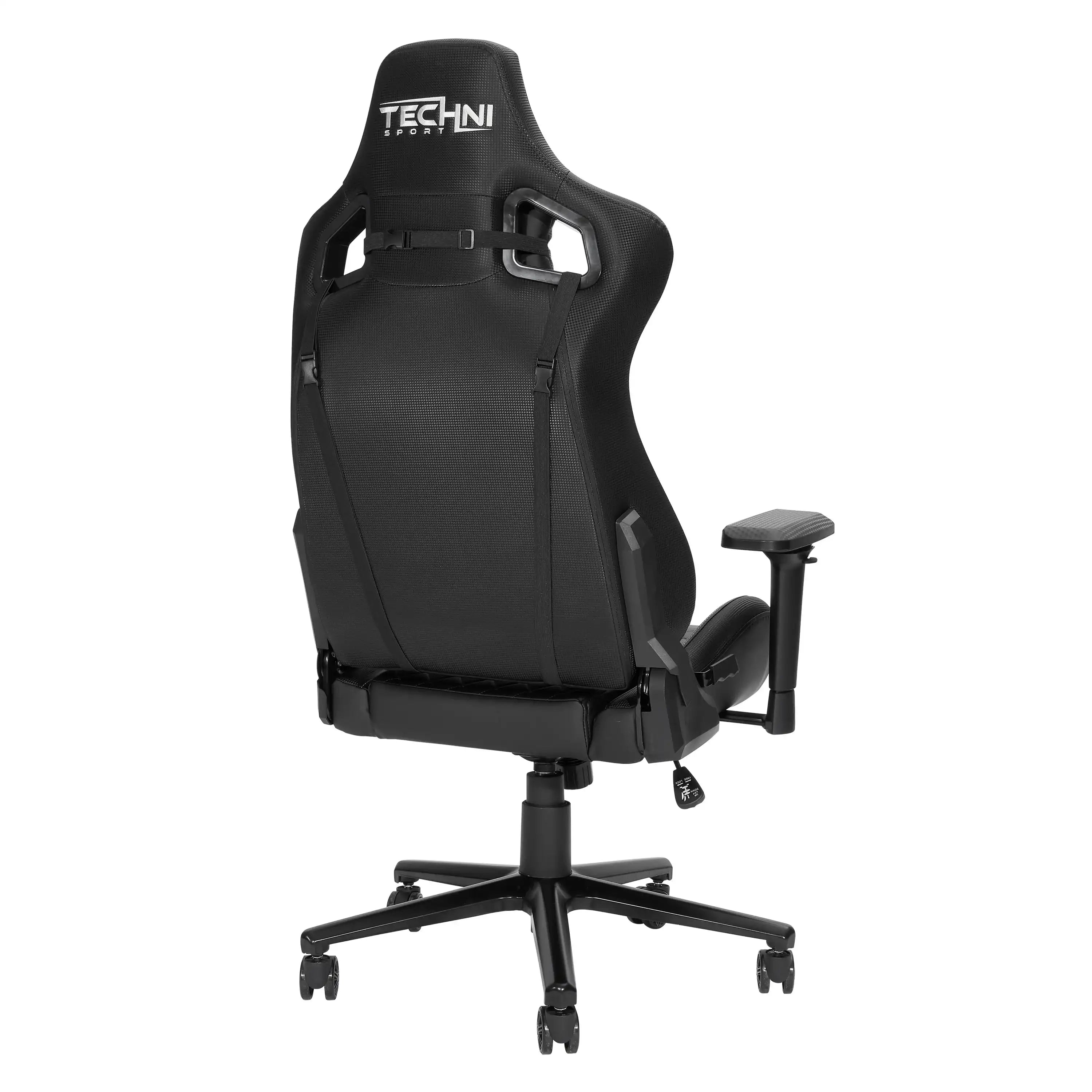 Techni Sport TS-83 Ergonomic High Back Racer Style PC Gaming Chair, Black - Best Buy Furniture