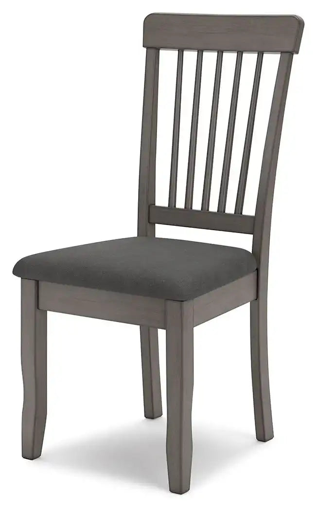 Shullden - Dining Room Side Chair (Set of 2) - Gray - Best Buy Furniture