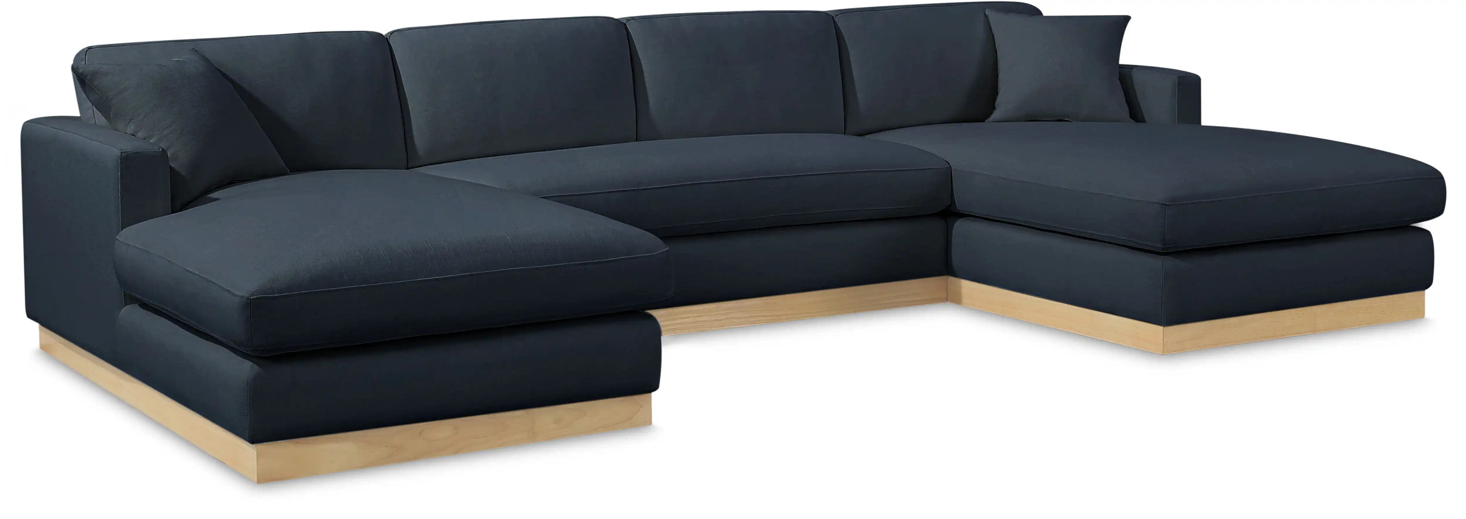 Johanna - 3 Piece Sectional - Natural Base - Best Buy Furniture