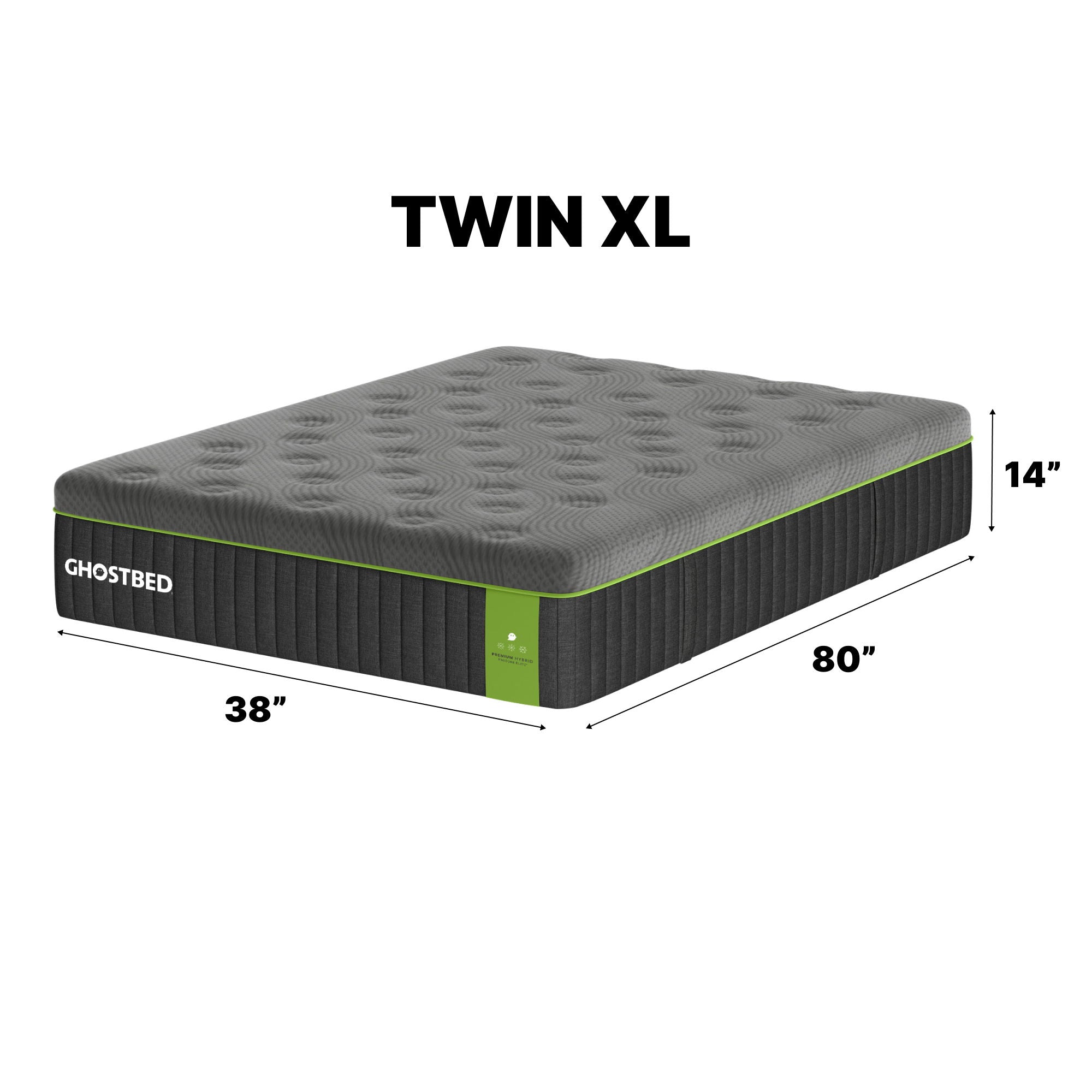 Premium - 14" Hybrid Mattress With Cooling Foam Technology And Responsive Coils