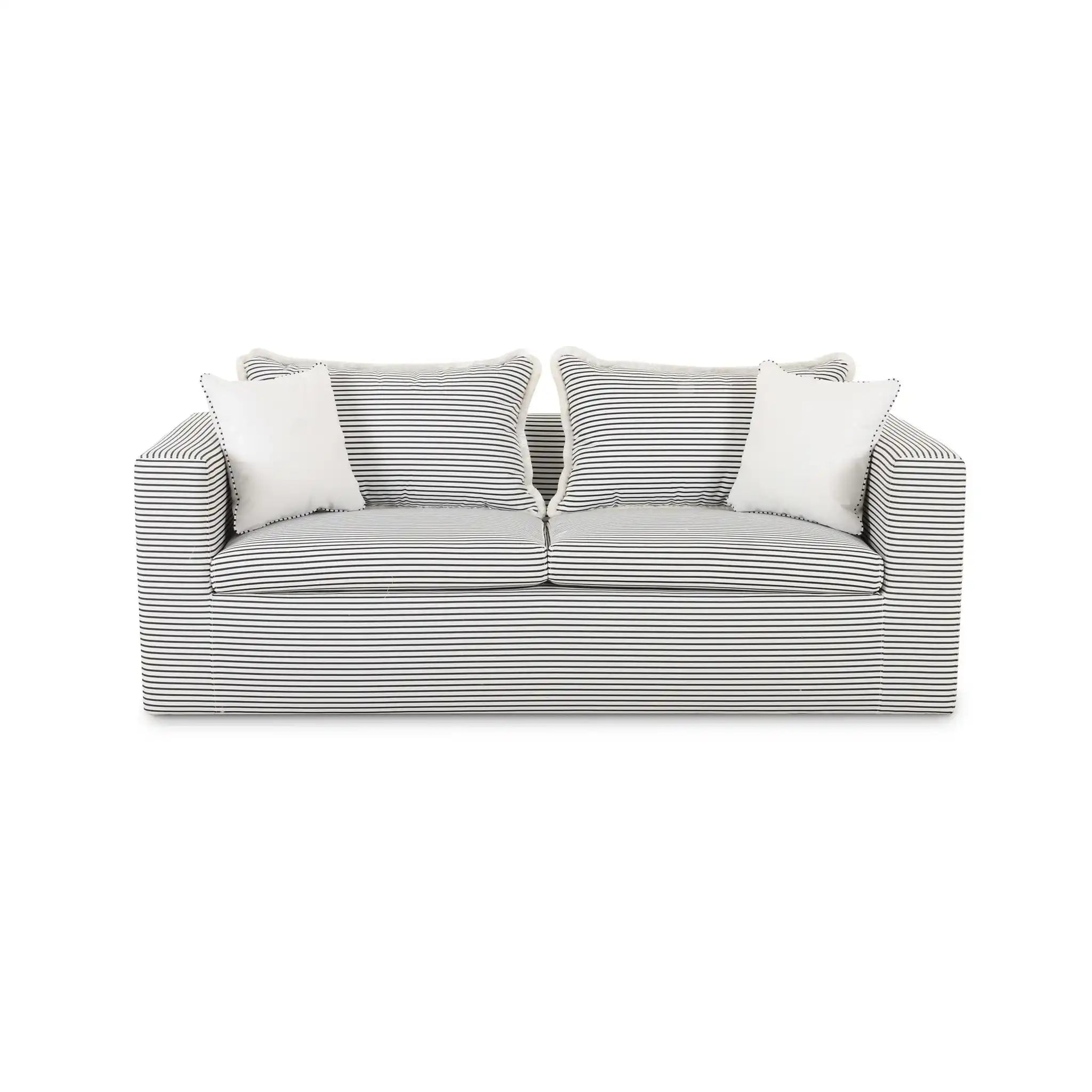 Salty - Indoor / Outdoor Striped Sofa - Best Buy Furniture