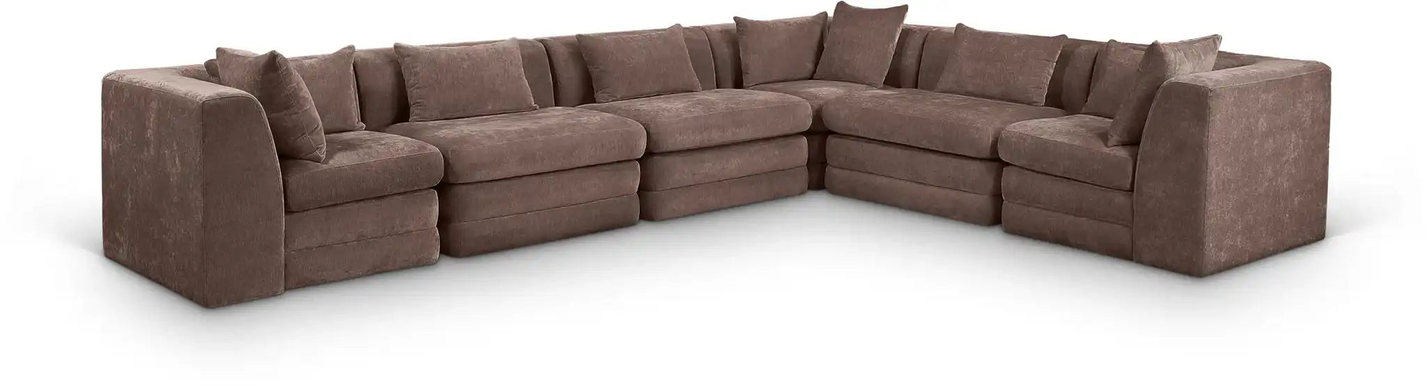 Stellar - 6 Piece Upholstered Modular Sectional - Best Buy Furniture