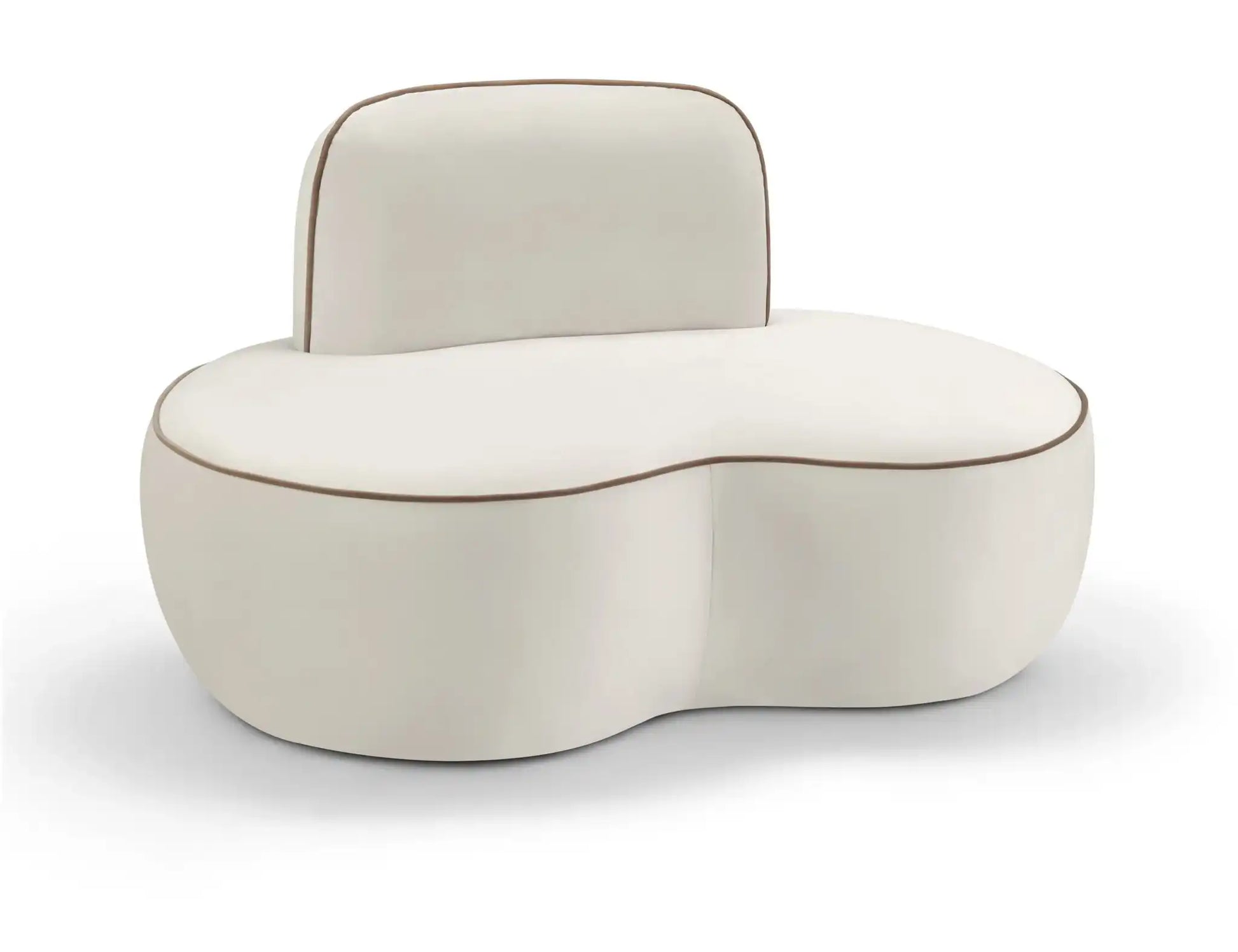 Swerve - Velvet Upholstered Chair - Best Buy Furniture