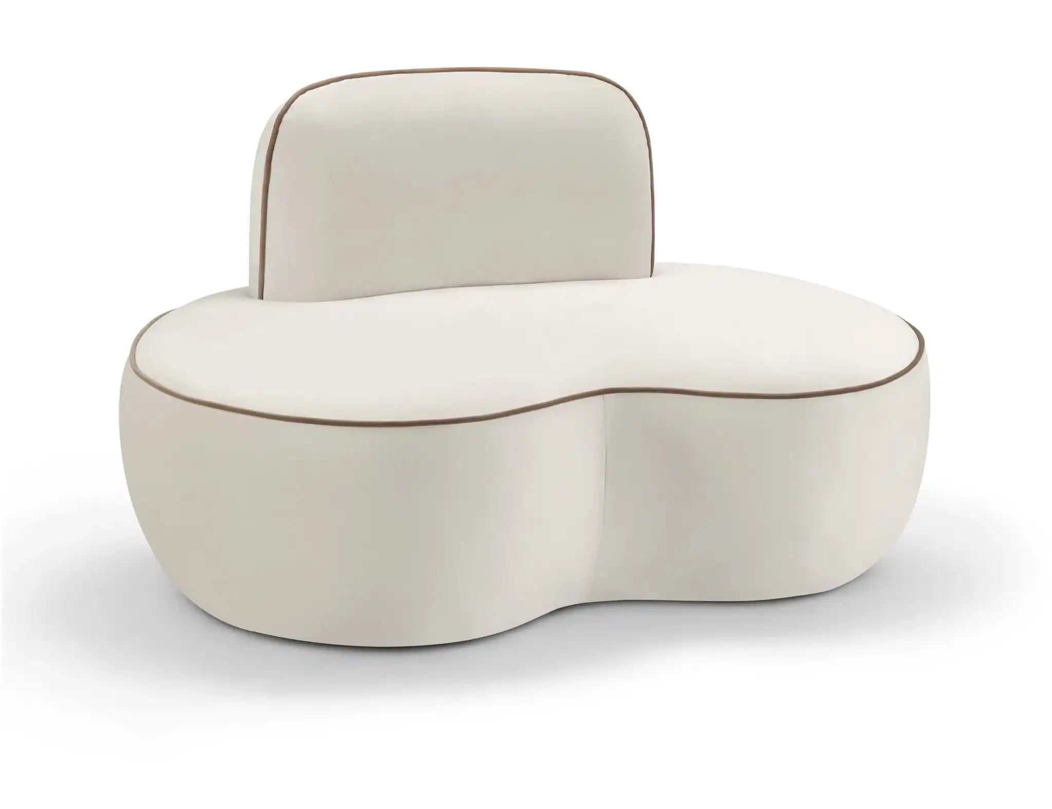 Swerve - Velvet Upholstered Chair - Best Buy Furniture