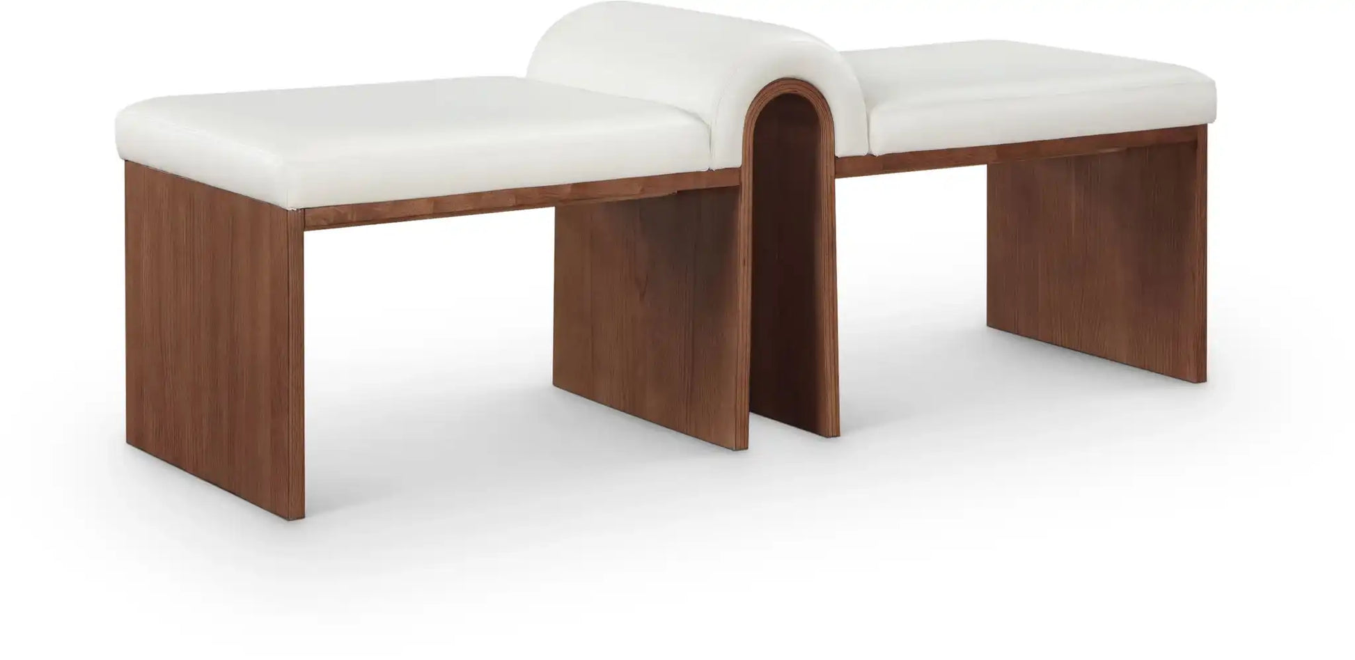Delphine - Bench - Walnut Base - Best Buy Furniture