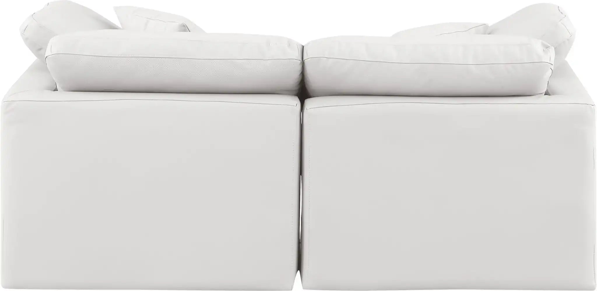 Indulge - Faux Leather 2 Seat Modular Sofa