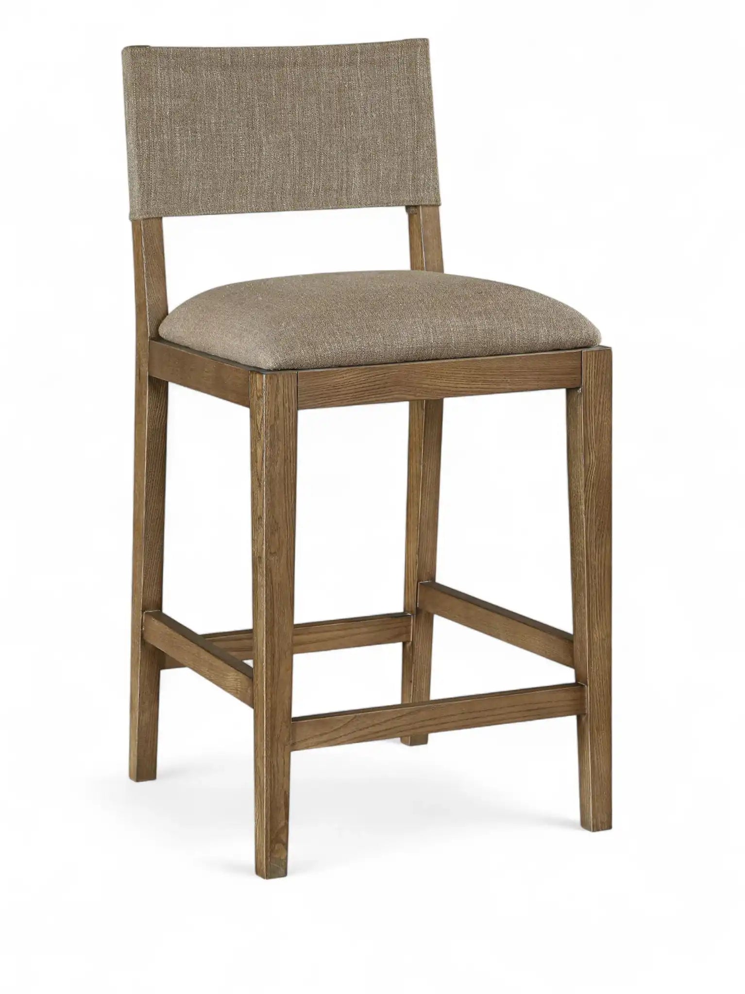 Avon - Linen Textured Performance Fabric Counter Stool - Best Buy Furniture
