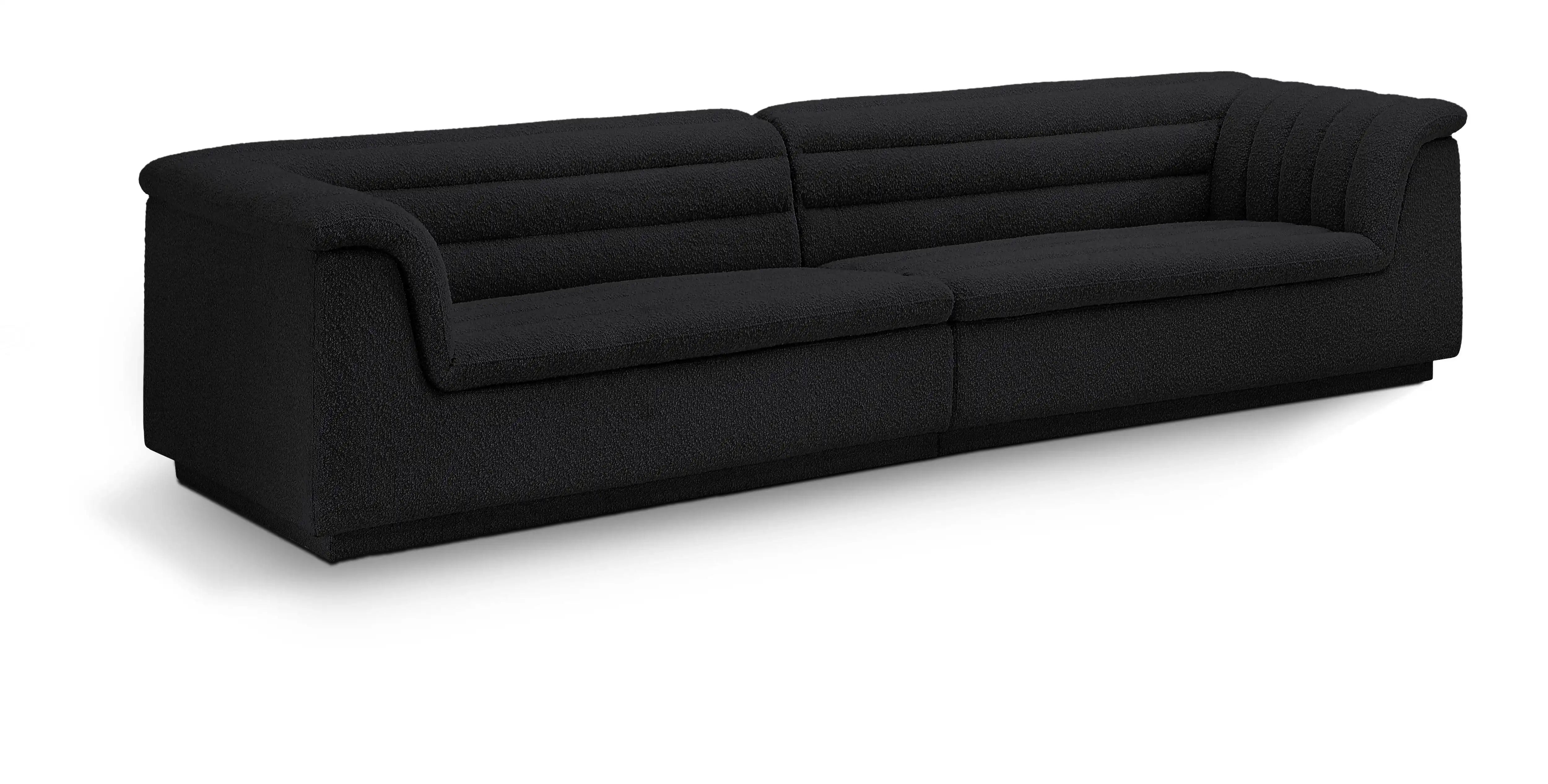 Cascade - Boucle Modular Sofa - Best Buy Furniture
