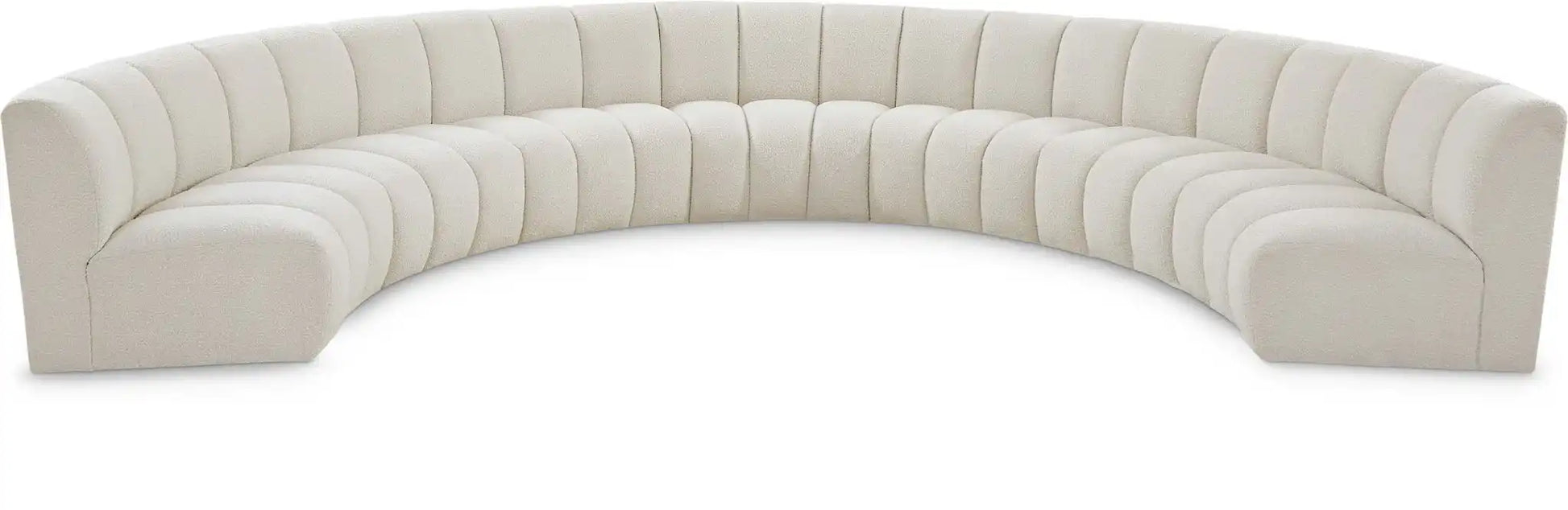 Infinity - 7 Piece Boucle Modular Sectional - Best Buy Furniture