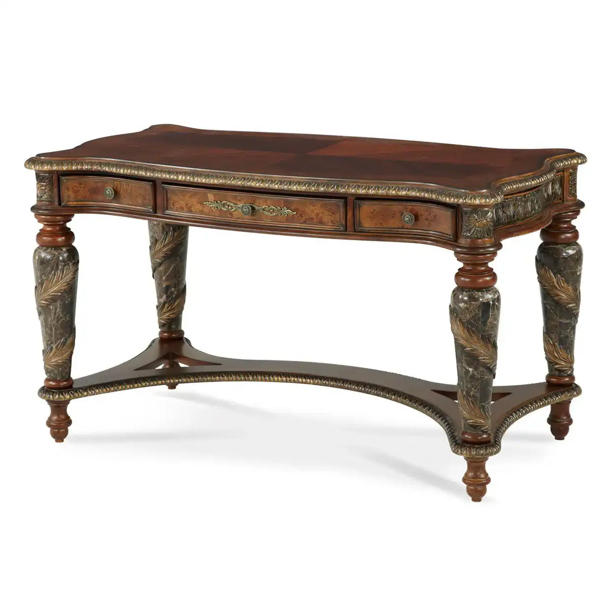 Villa Valencia - Writing Desk - Classic Chestnut - Best Buy Furniture