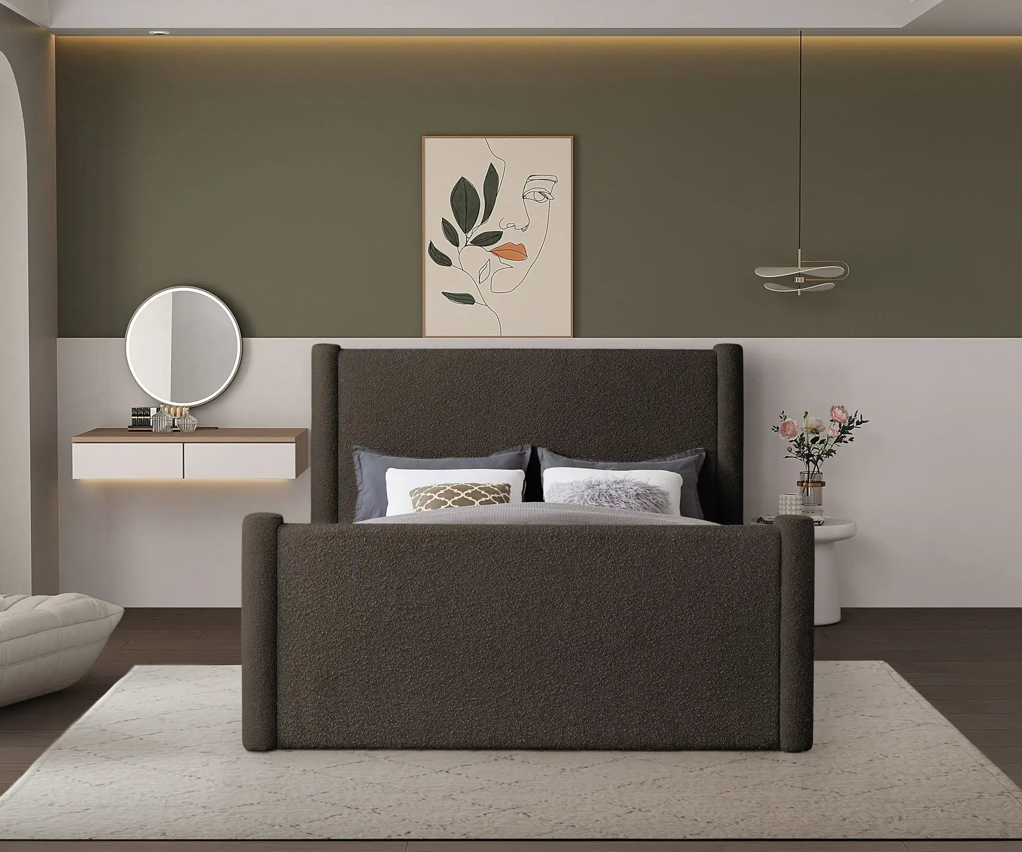 Elias - Boucle Bed
