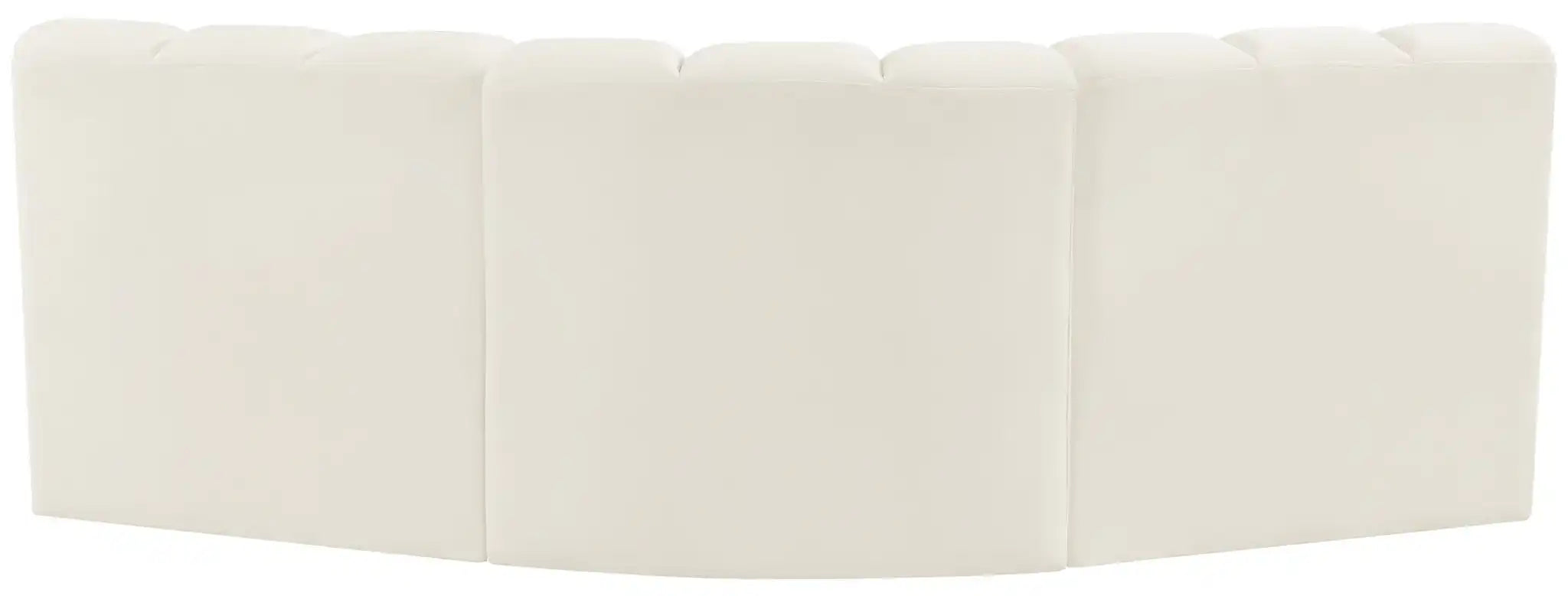 Arc - Velvet 3 Piece Modular Corner Sofa
