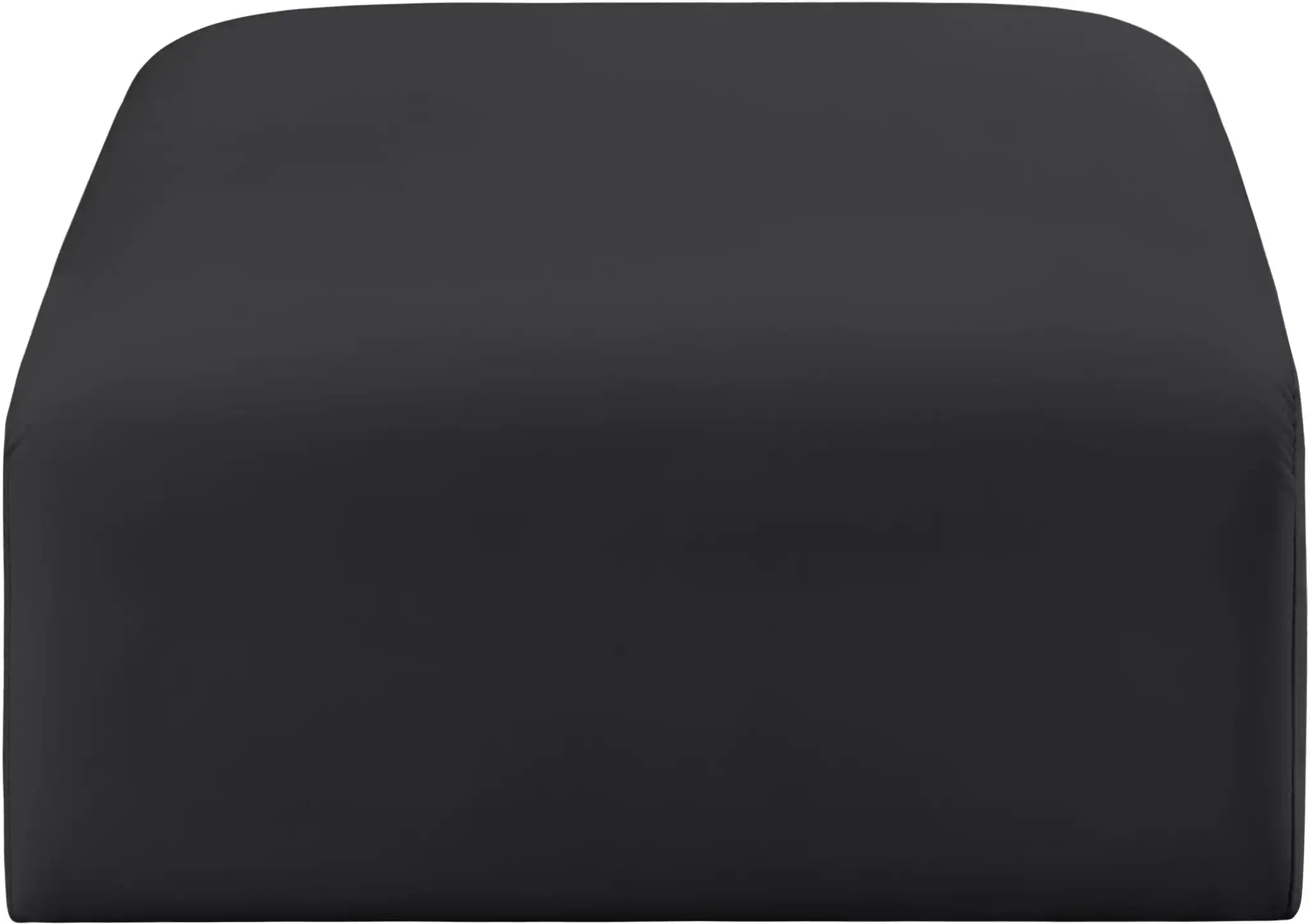 Arc - Faux Leather Ottoman