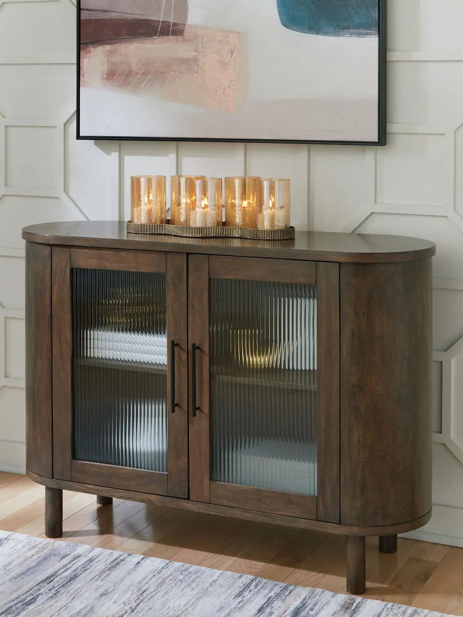 Mayridge - Accent Cabinet - Medium Brown - Best Buy Furniture