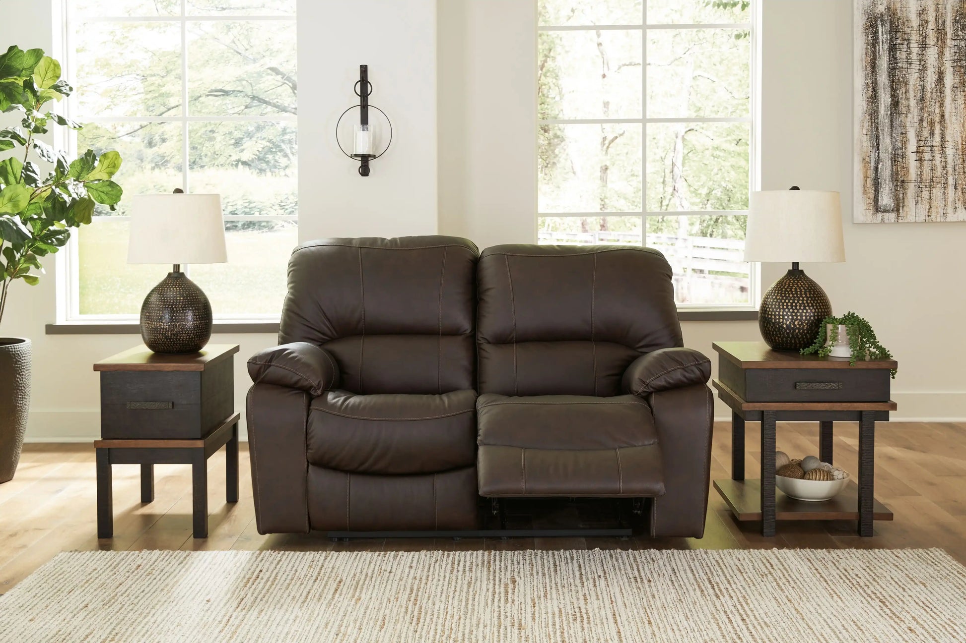 Leesworth - Reclining Loveseat - Best Buy Furniture