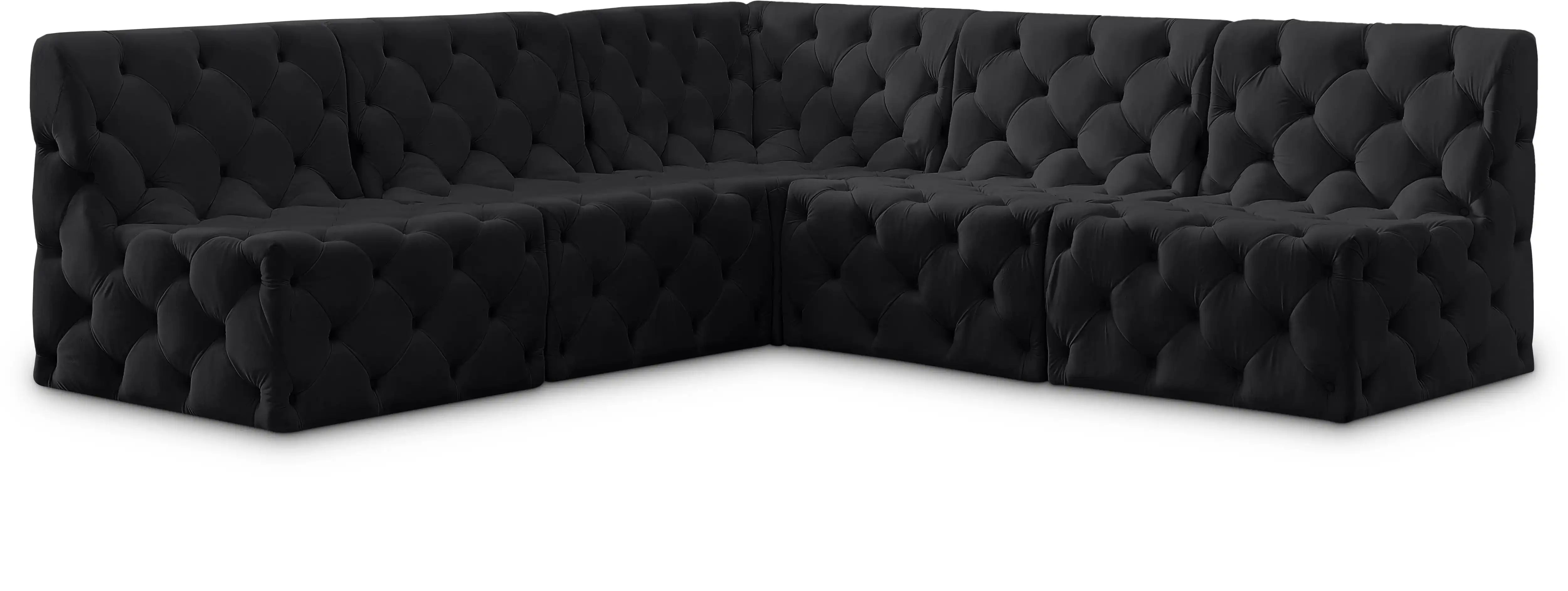 Tuft - 5 Piece Modular Sectional - Best Buy Furniture