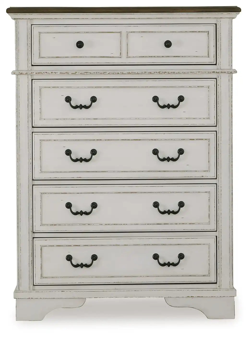 Blendon - Five Drawer Chest - Two-tone - Best Buy Furniture