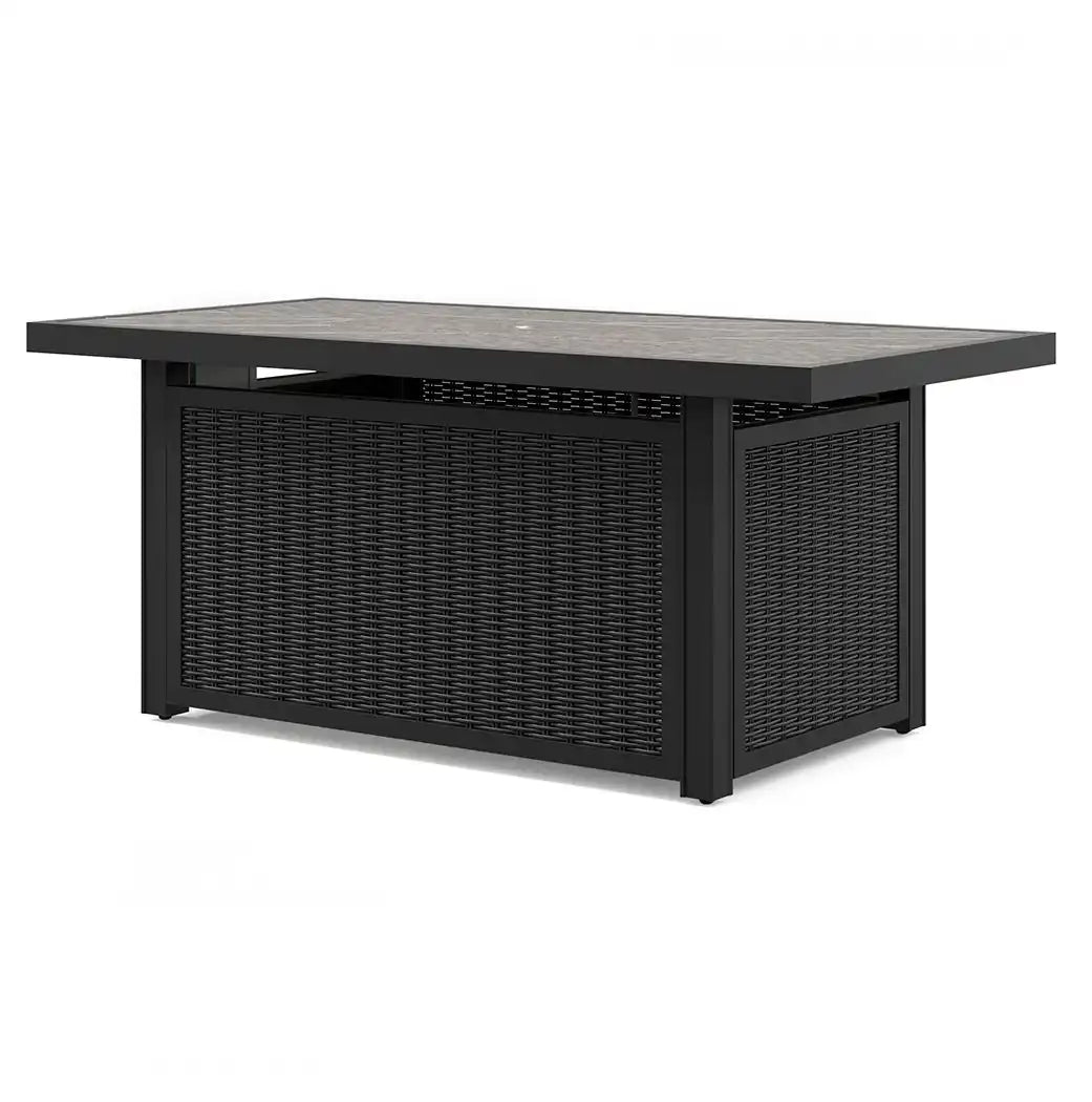 Beachcroft - Rectangular Fire Pit Table - Best Buy Furniture