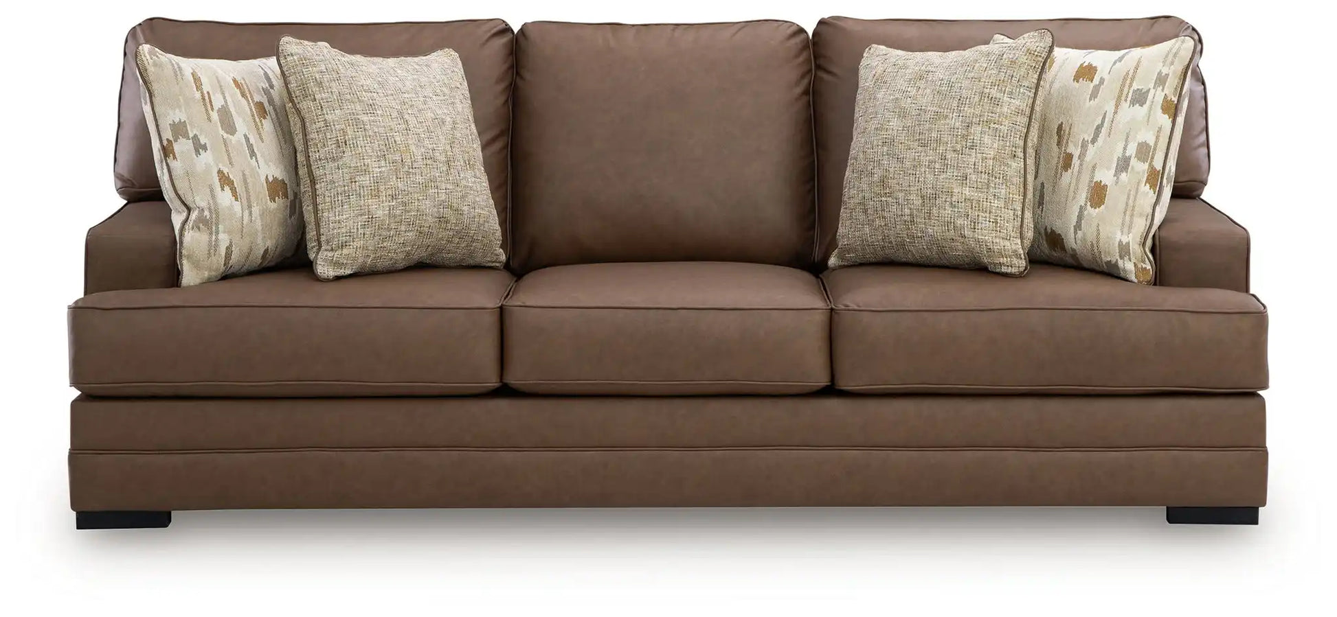 VillaCourt - Sofa - Caramel - Best Buy Furniture