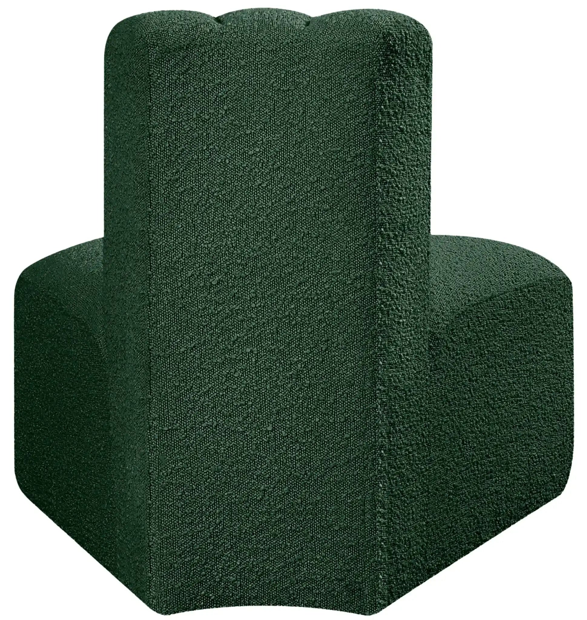 Arc - Boucle Fabric Reverse Corner