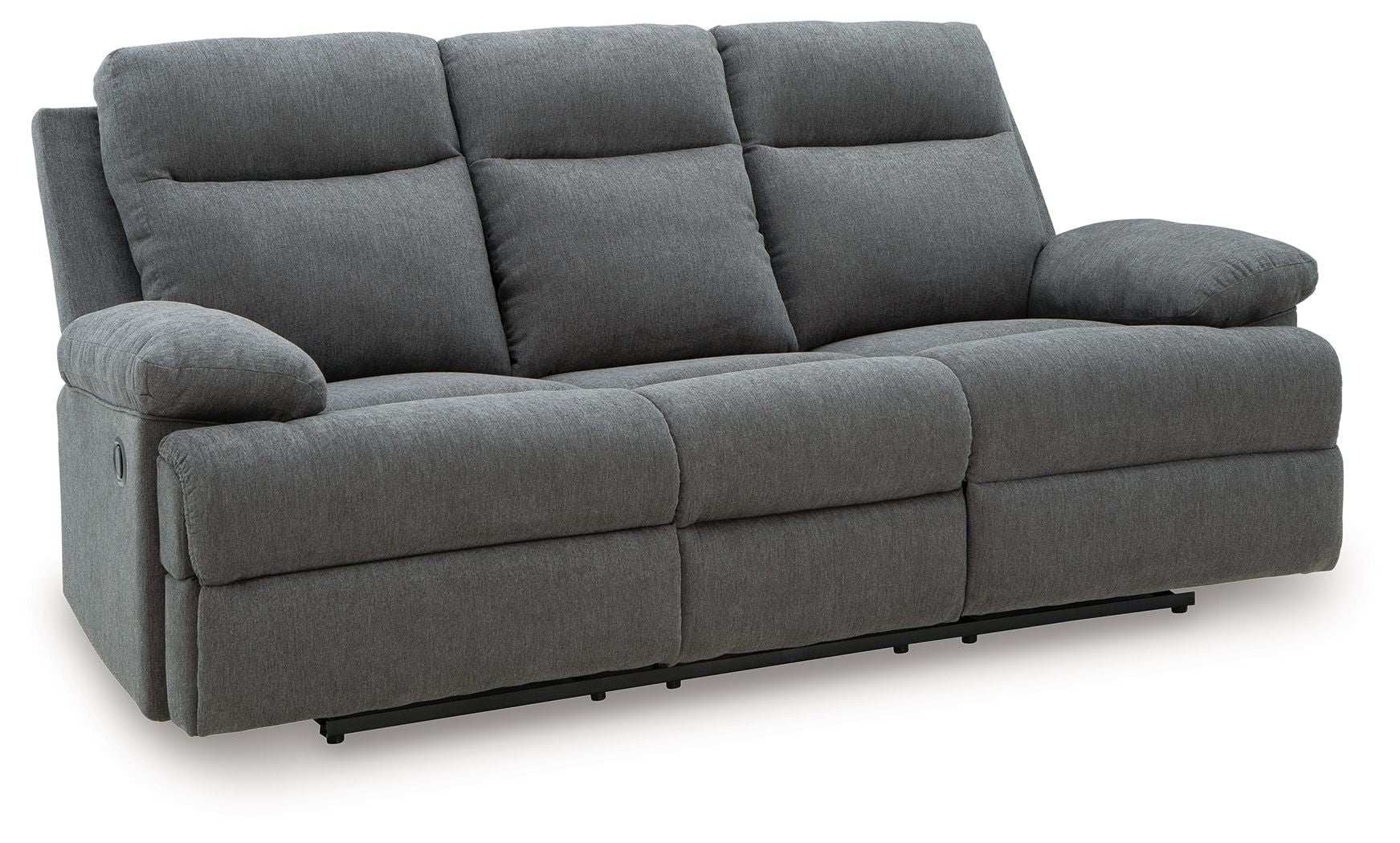 Side-Swipe - Reclining Sofa With Drop Down Table - Best Buy Furniture