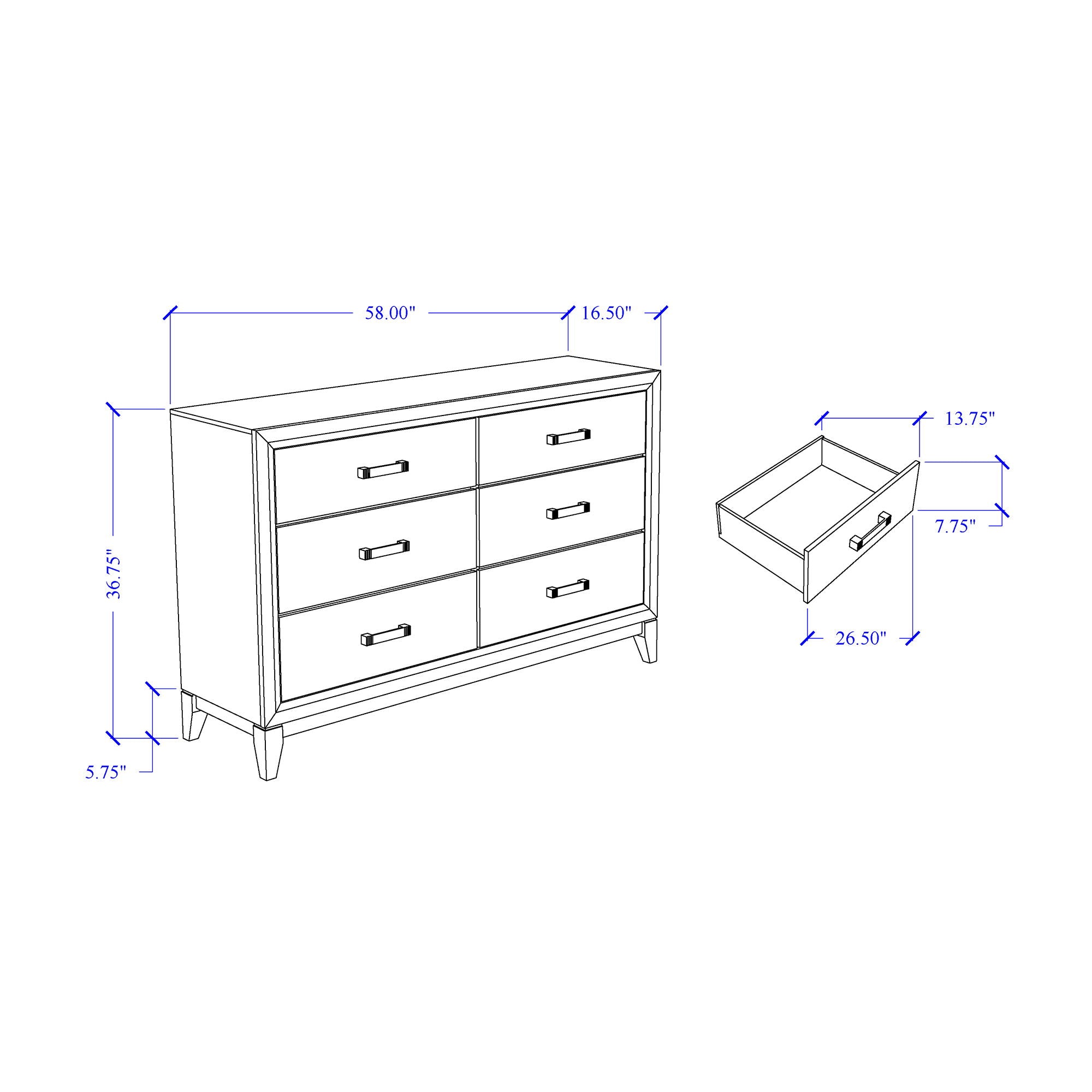 Mirage - Dresser