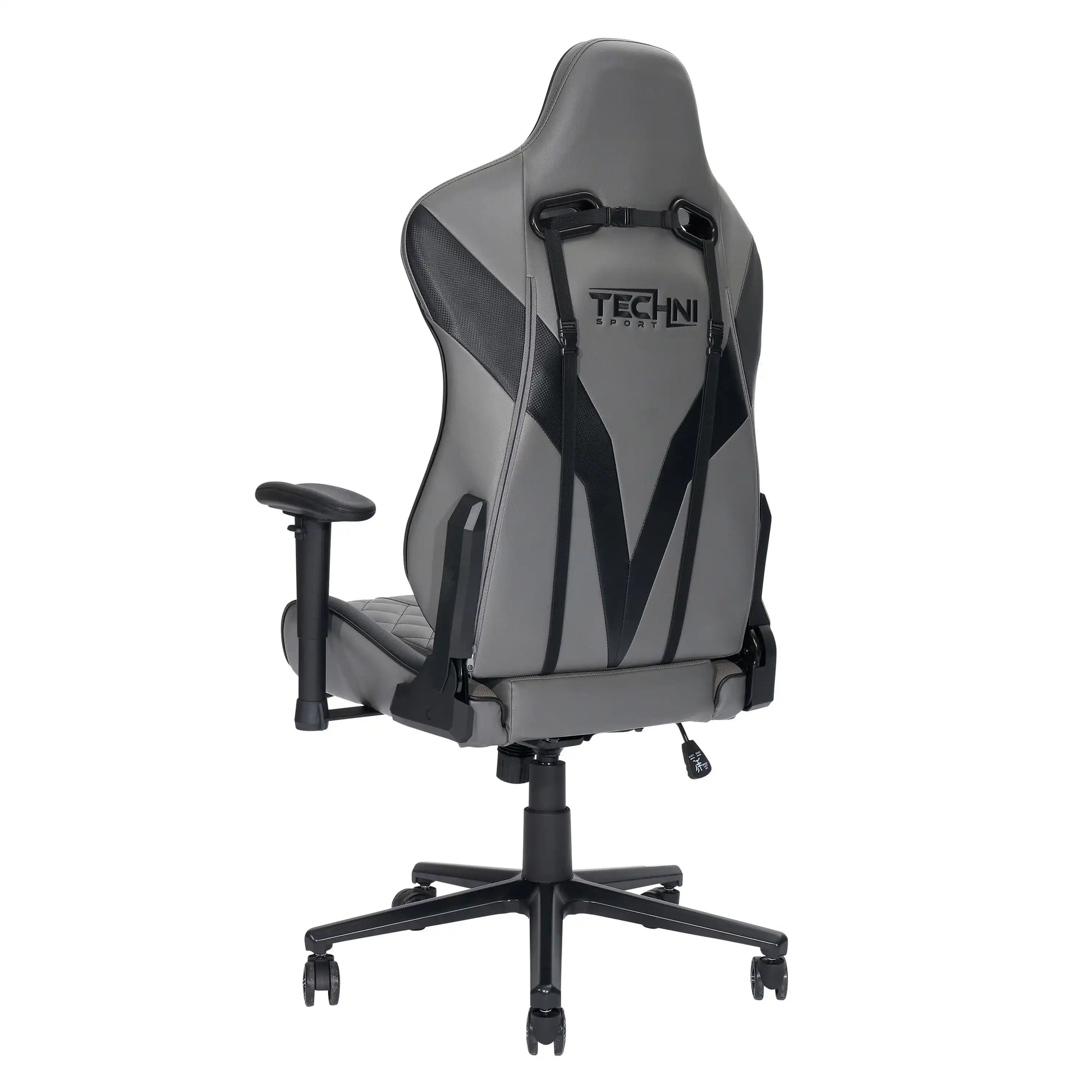 Techni Sport XL Ergonomic Gaming Chair , Grey - Best Buy Furniture