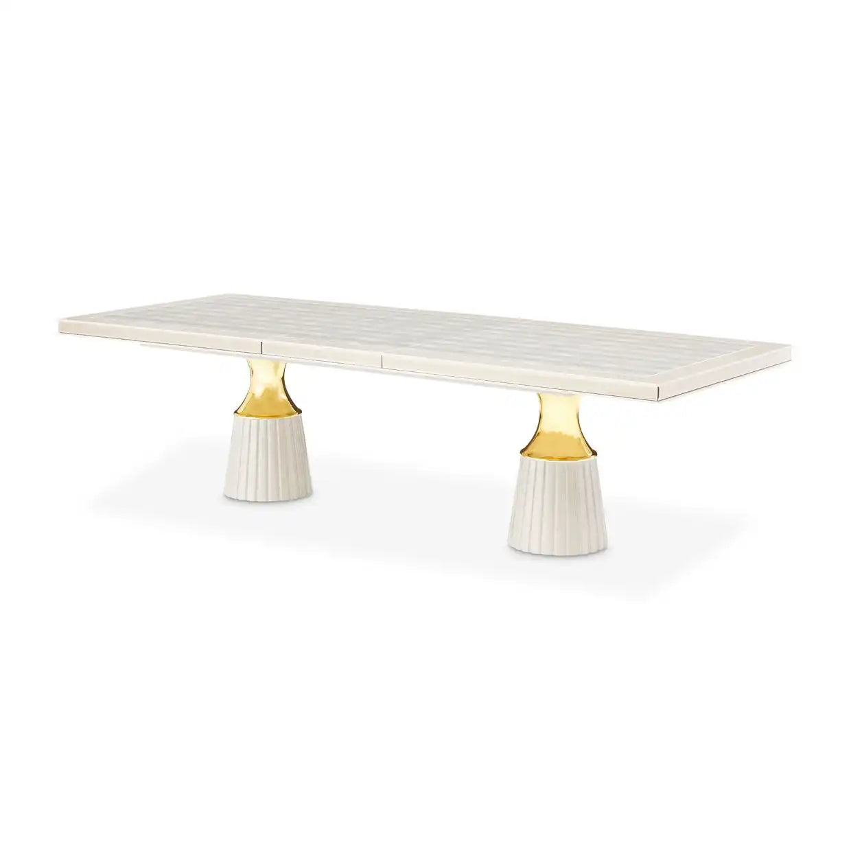Carmela - Double Pedestal Dining Table - Best Buy Furniture