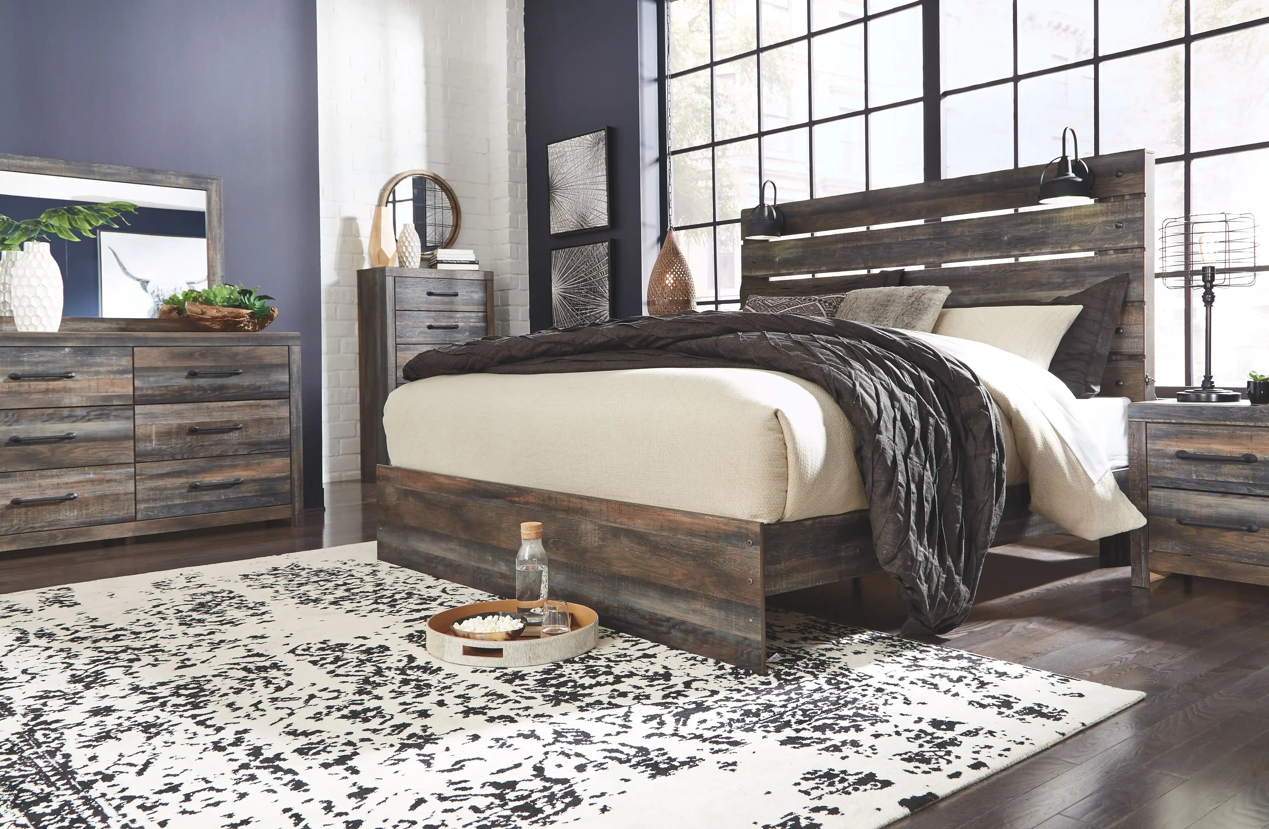 Drystan - Panel Bedroom Set - Best Buy Furniture